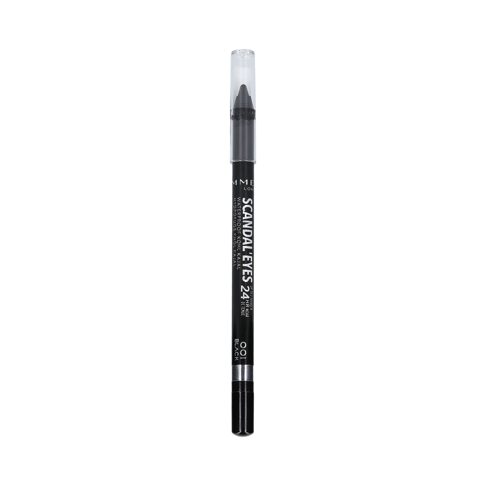 RIMMEL SCANDAL’EYES KOHL KAJAL Wodoodporna kredka do oczu 001 Black 1,2 g