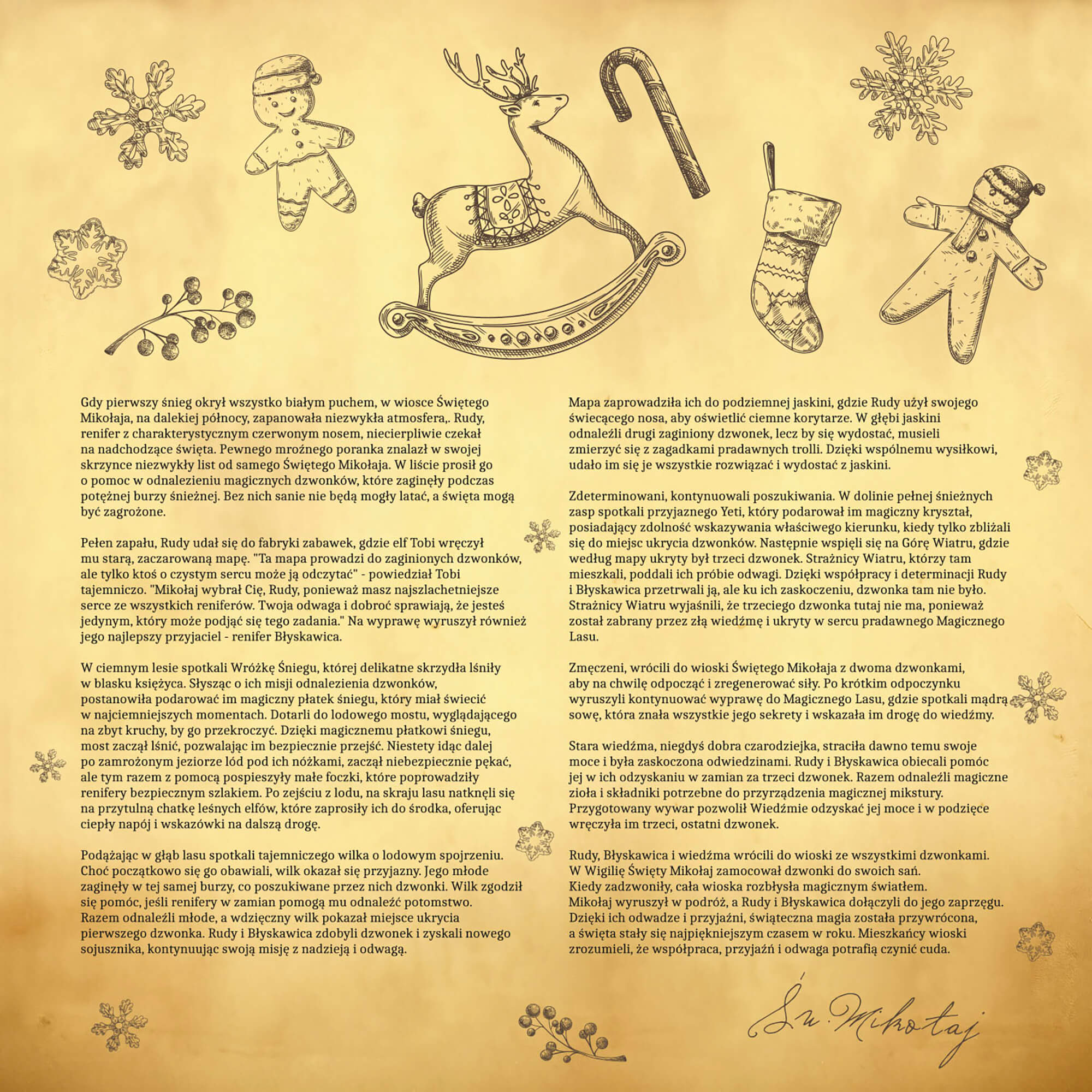 HISKIN CHRISTMAS STORY Calendario dell'Avvento con candele natalizie con motivo di libro di fiabe, 24 finestre #3