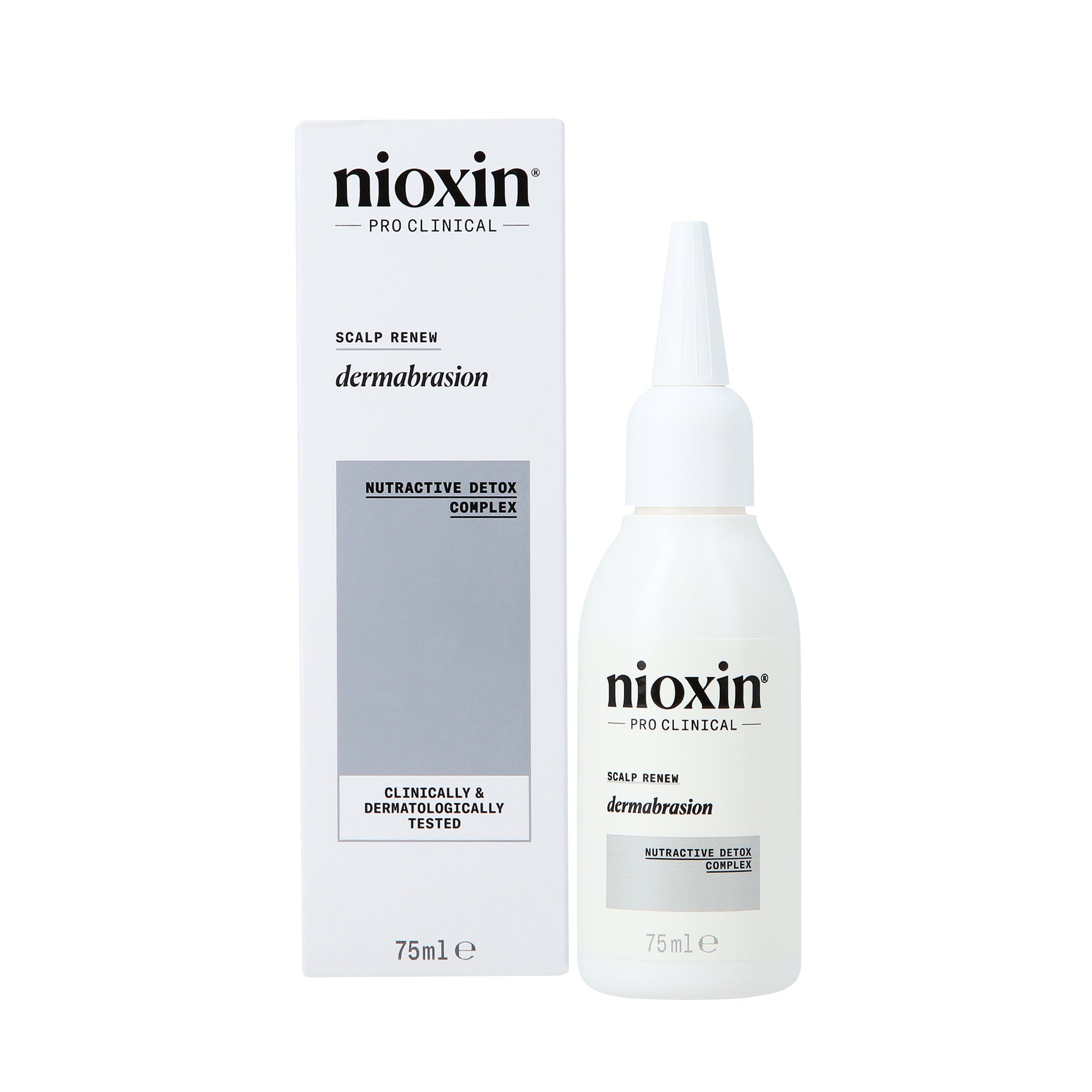 NIOXIN PRO CLINICAL SCALP RENEW Zabieg dermabrazji złuszczający skórę głowy 75 ml