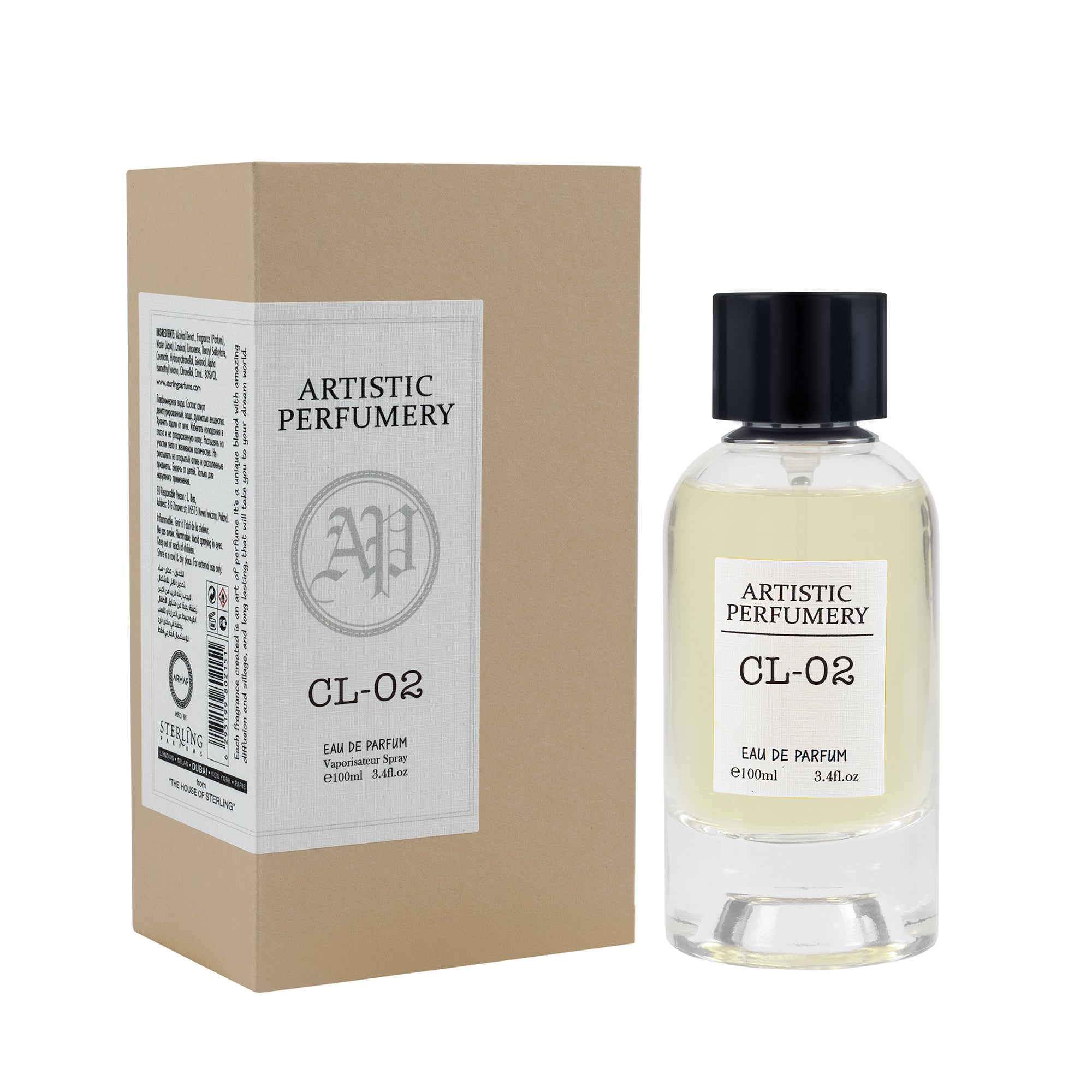 ARMAF ARTISTIC PERFUMERY CL-02 Eau de Parfum per donna 100 ml