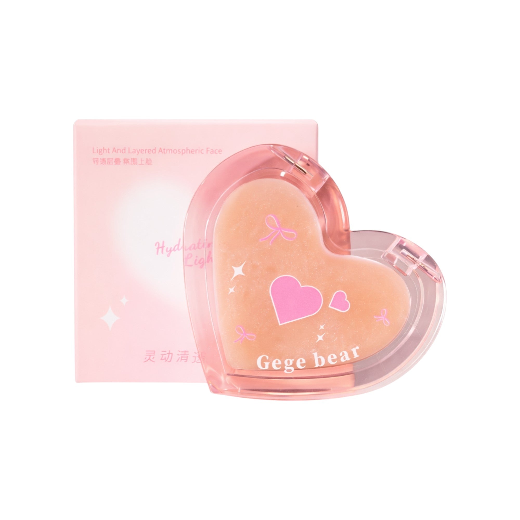 GEGE BEAR HYDRATING LIGHT CREAM Krémová tvářenka na tvář 3,8 g