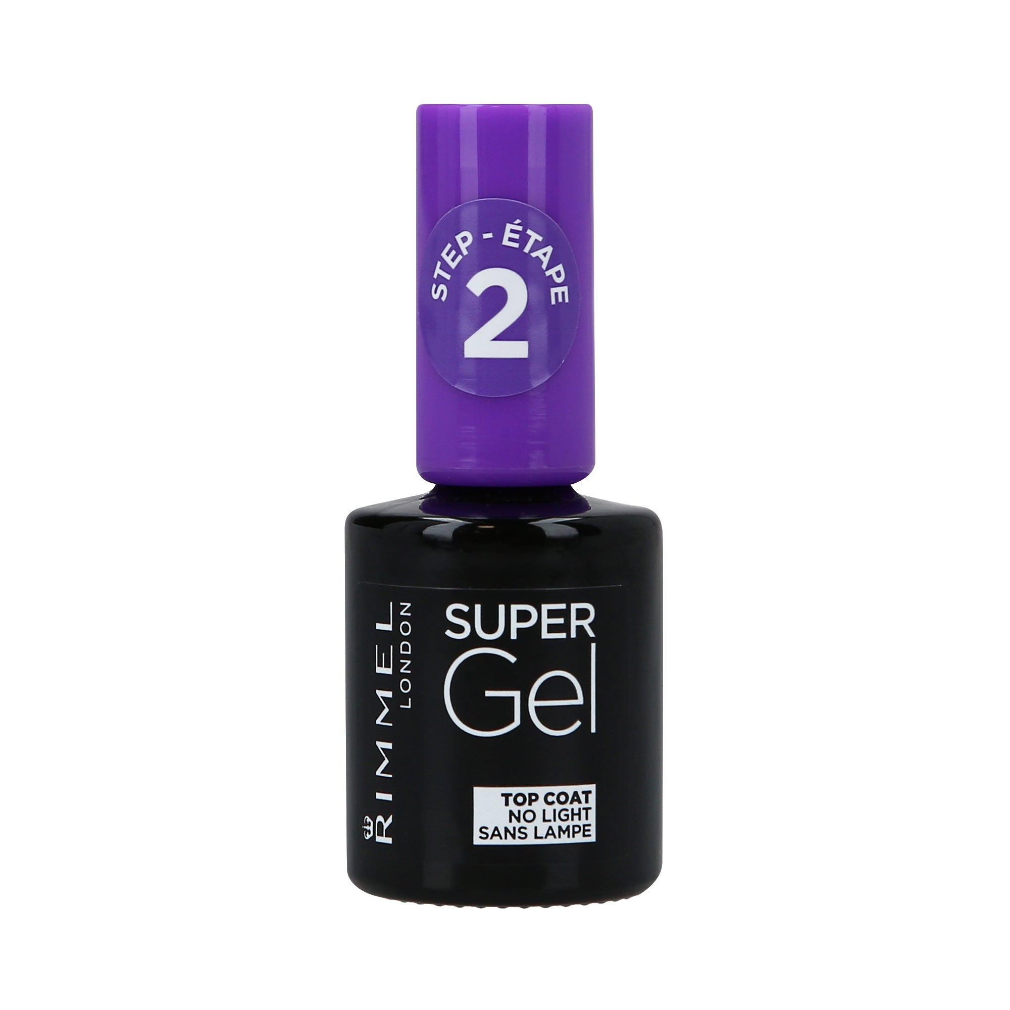 RIMMEL SUPER GEL TOP COAT Vernis fixateur 12 ml