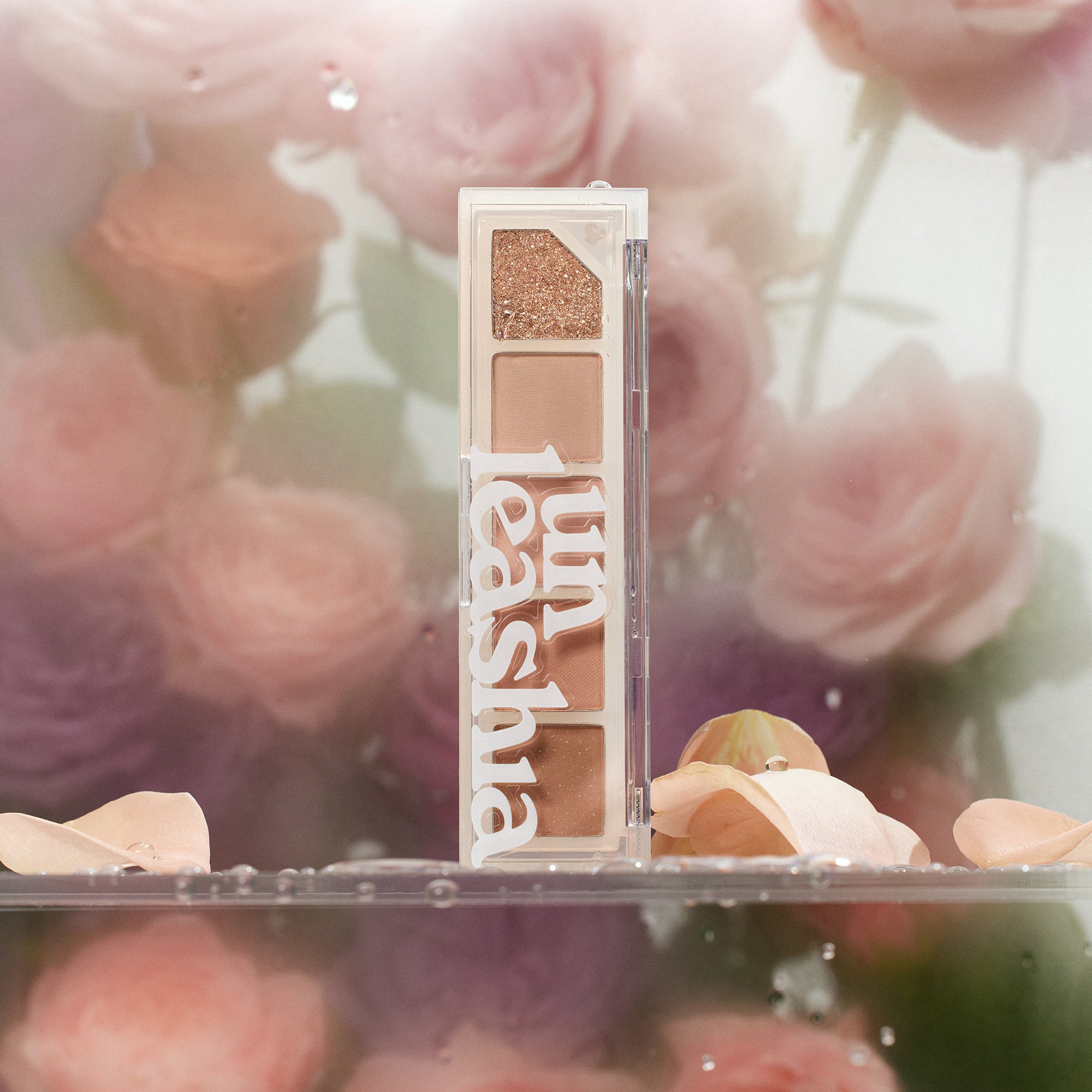 UNLEASHIA MOOD SHOWER Lidschatten- und Highlighter-Palette Nr. 2 Rose Shower 4 g #4