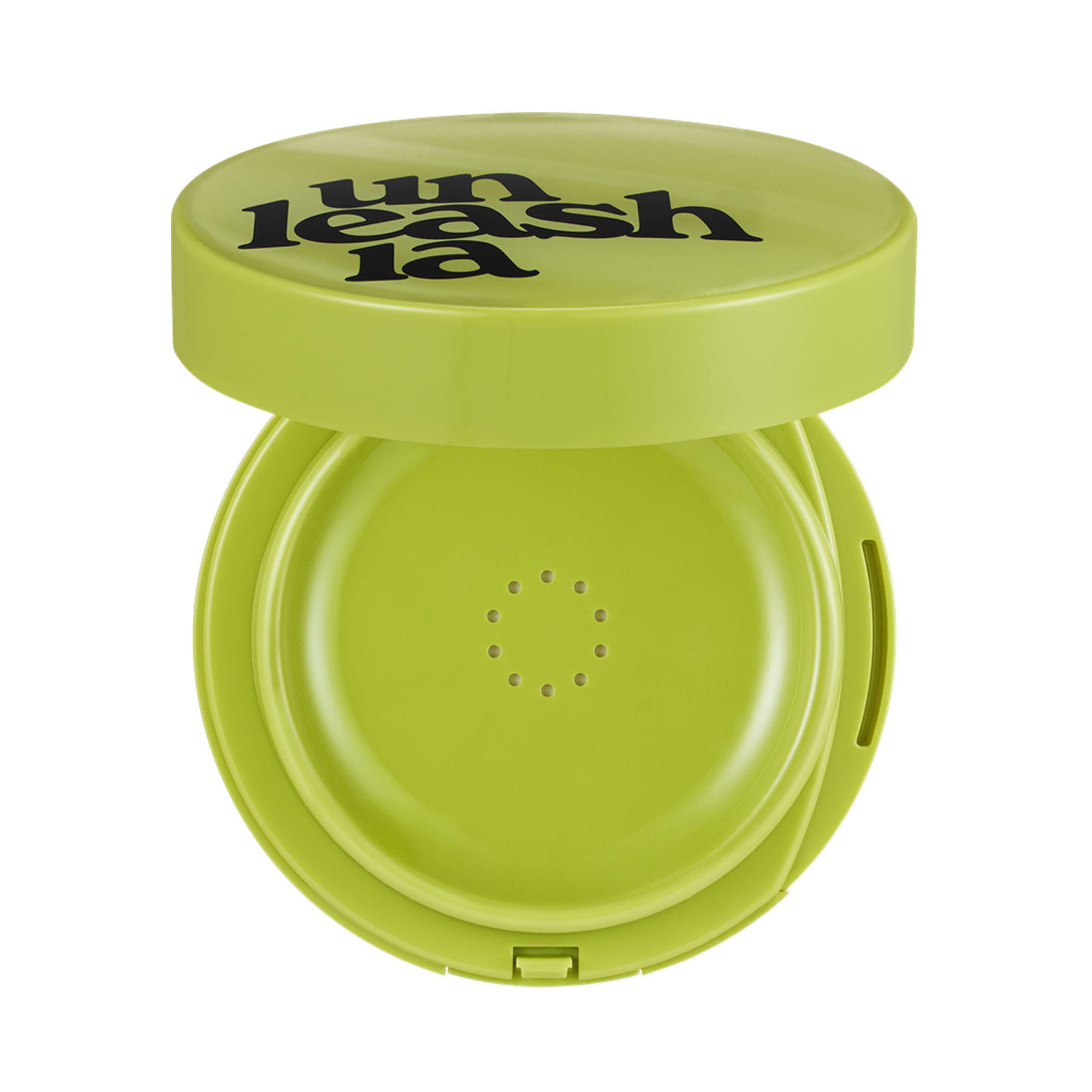 UNLEASHIA SATIN WEAR HEALTHY-GREEN CUSHION Etui für Foundations #2