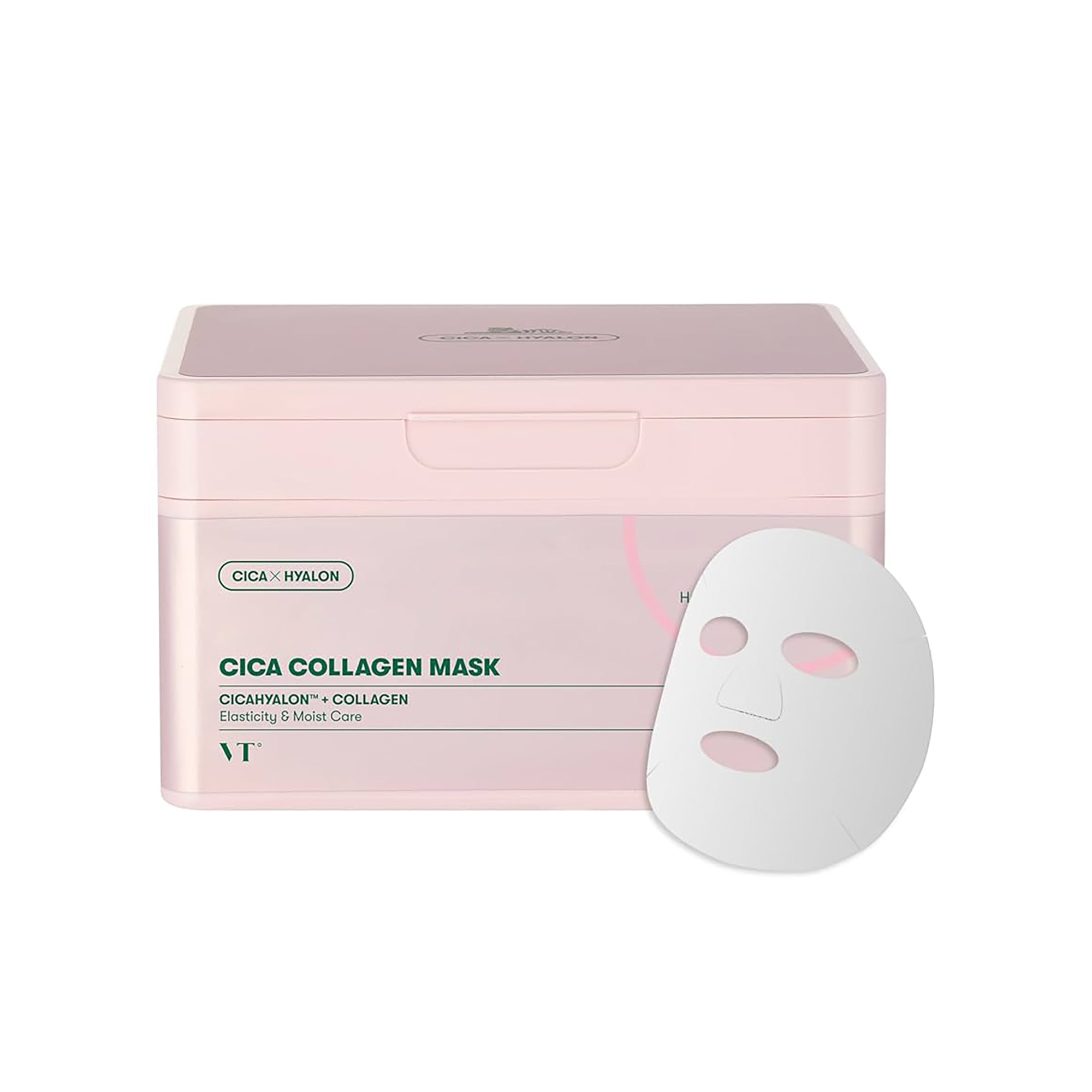 VT COSMETICS CICA COLLAGEN Masque au collagène, raffermissant 30 pièces.