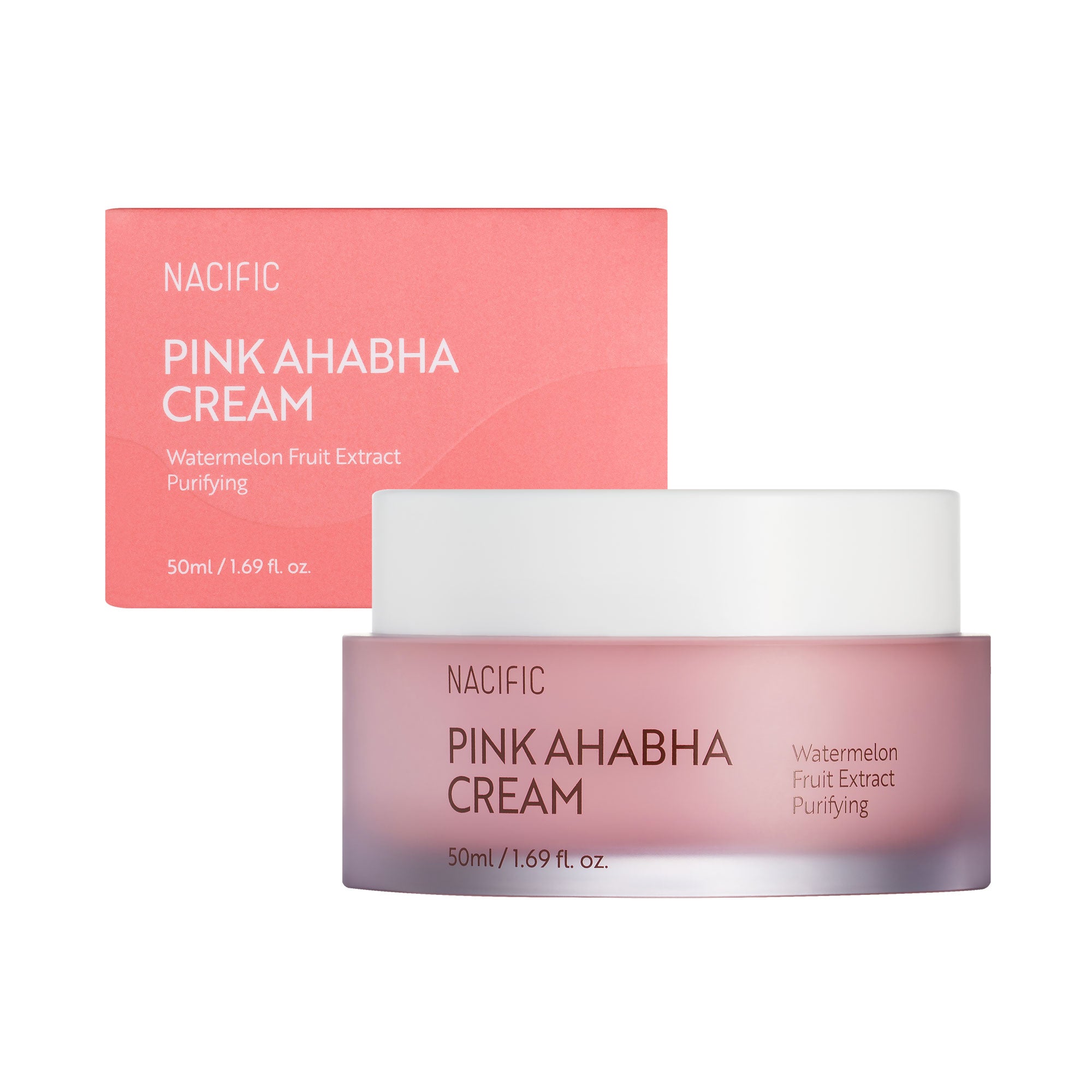 NACIFIC PINK AHABHA CREME Mehrzweck-Gesichtscreme mit AHA- und BHA-Säuren 50 ml