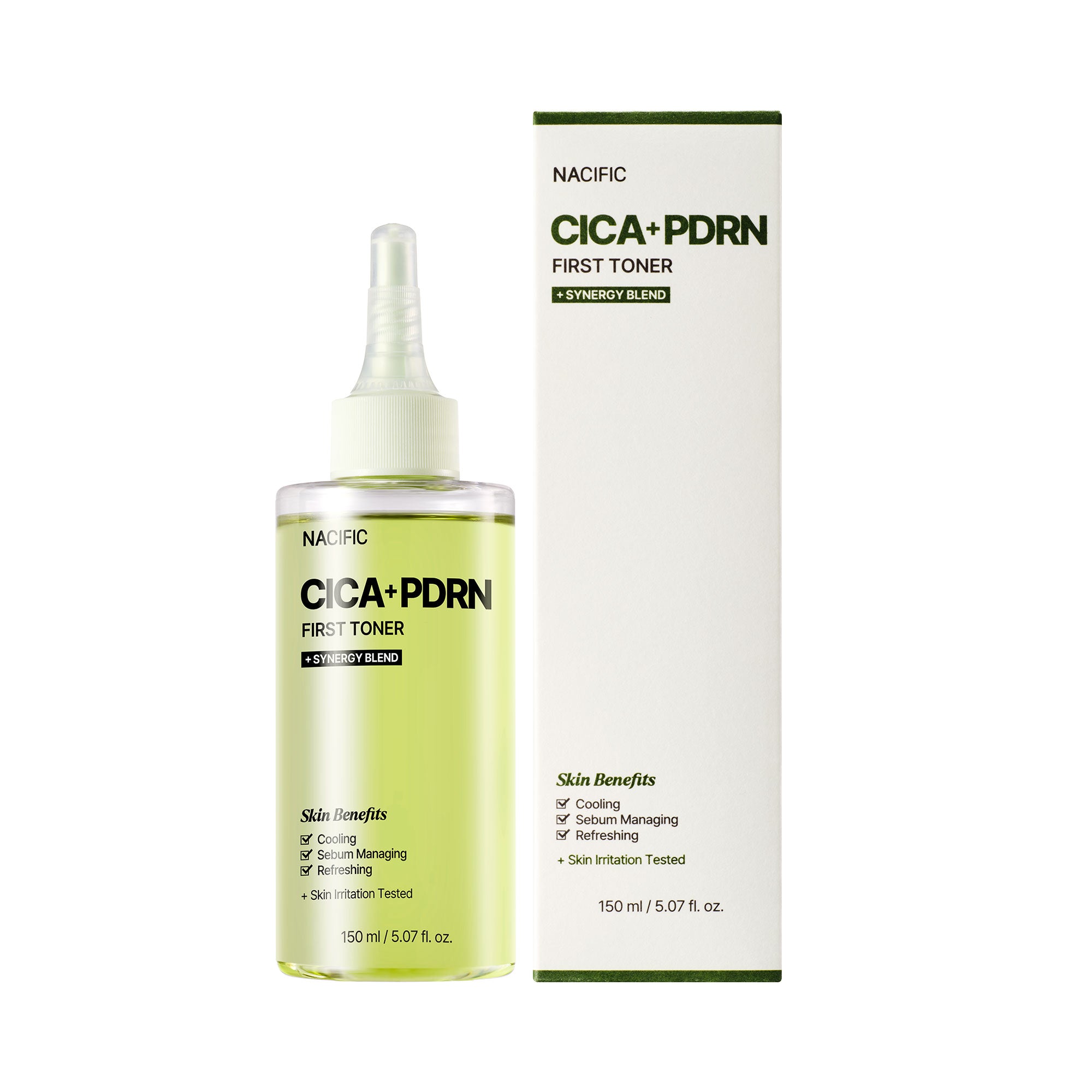NACIFIC CICA PDRN FIRST TONER Beruhigendes und regenerierendes Gesichtswasser 150 ml