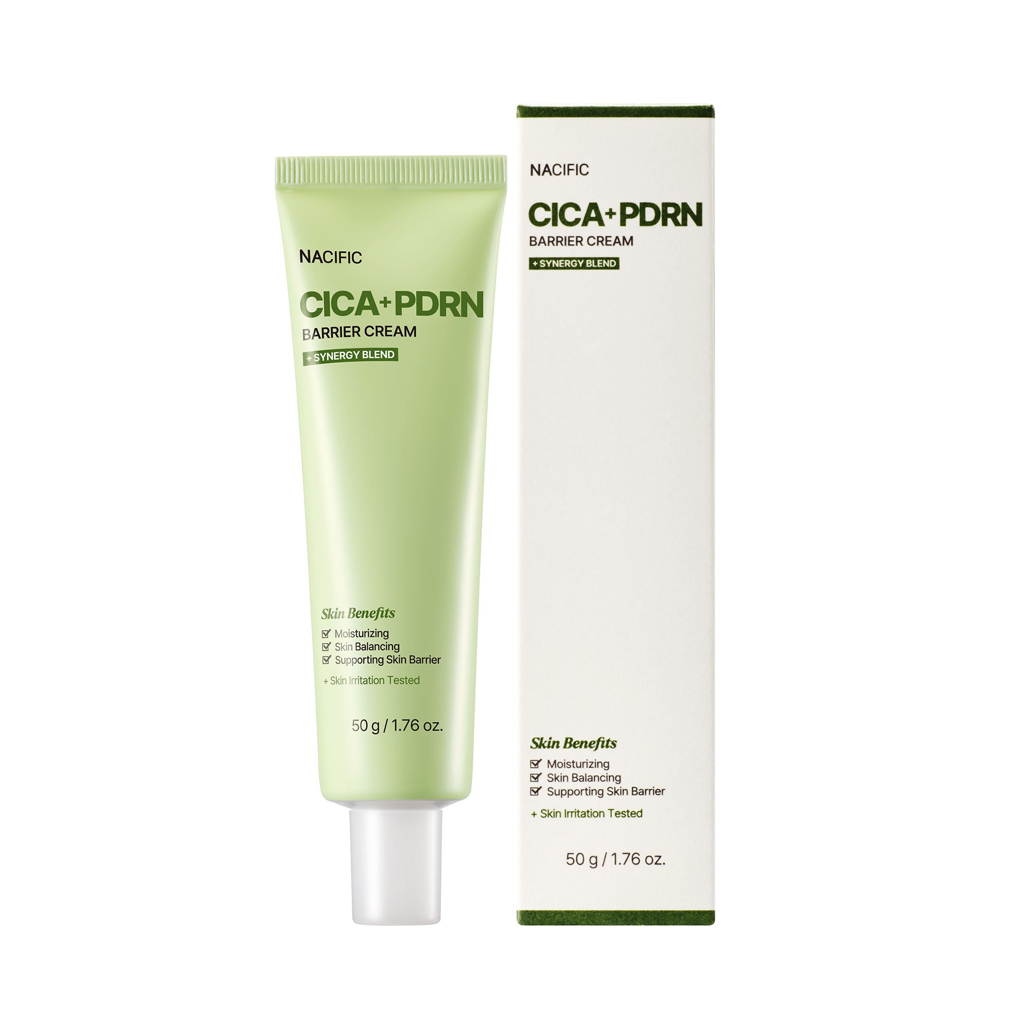 NACIFIC CICA PDRN BARRIER CREME Regenerierende Barrierecreme für empfindliche Haut 50 g