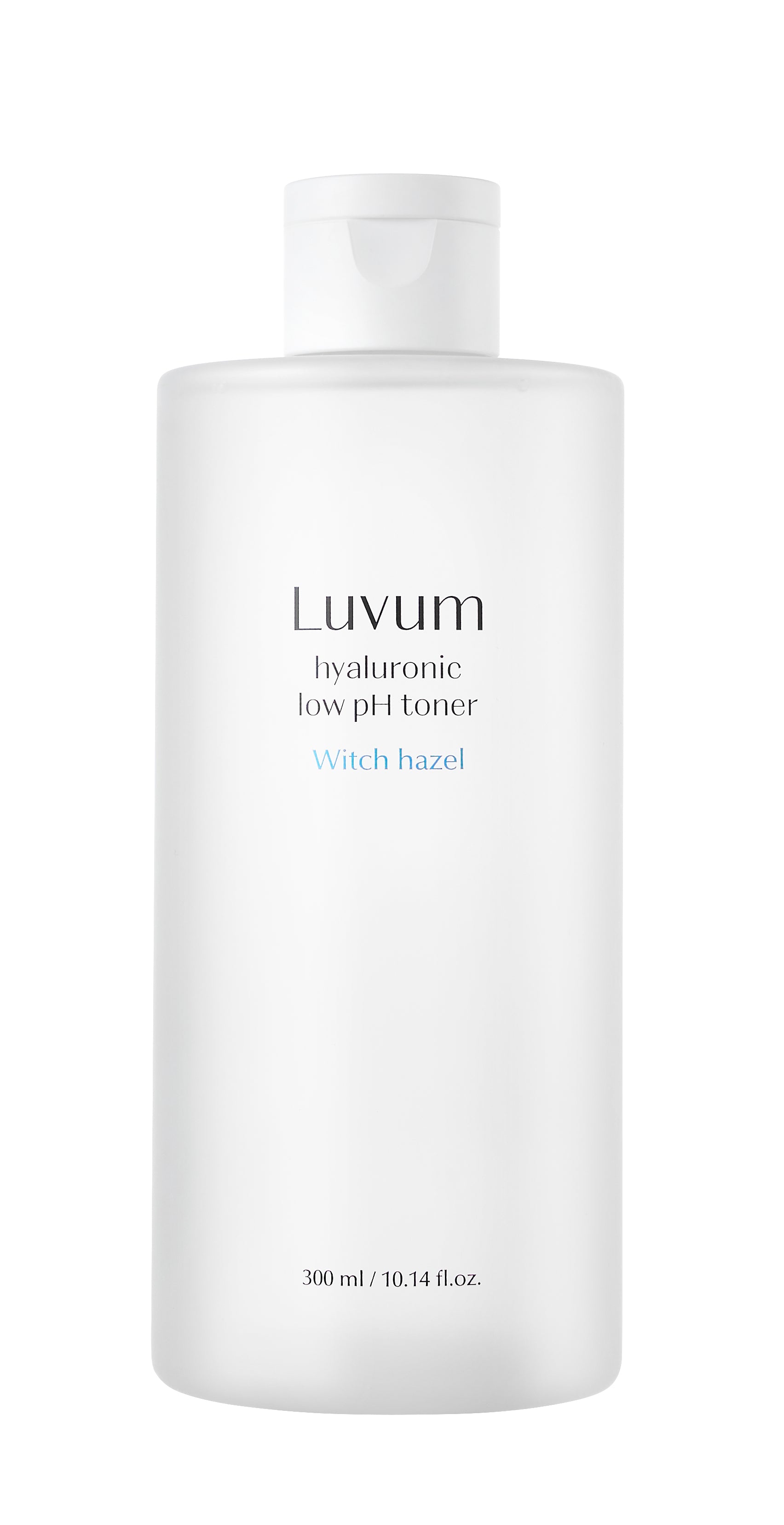 LUVUM WITCH HAZEL HYALURONIC LOW PH TONER Tonico idratante a basso pH con acido ialuronico vegetale a basso peso molecolare 300 ml
