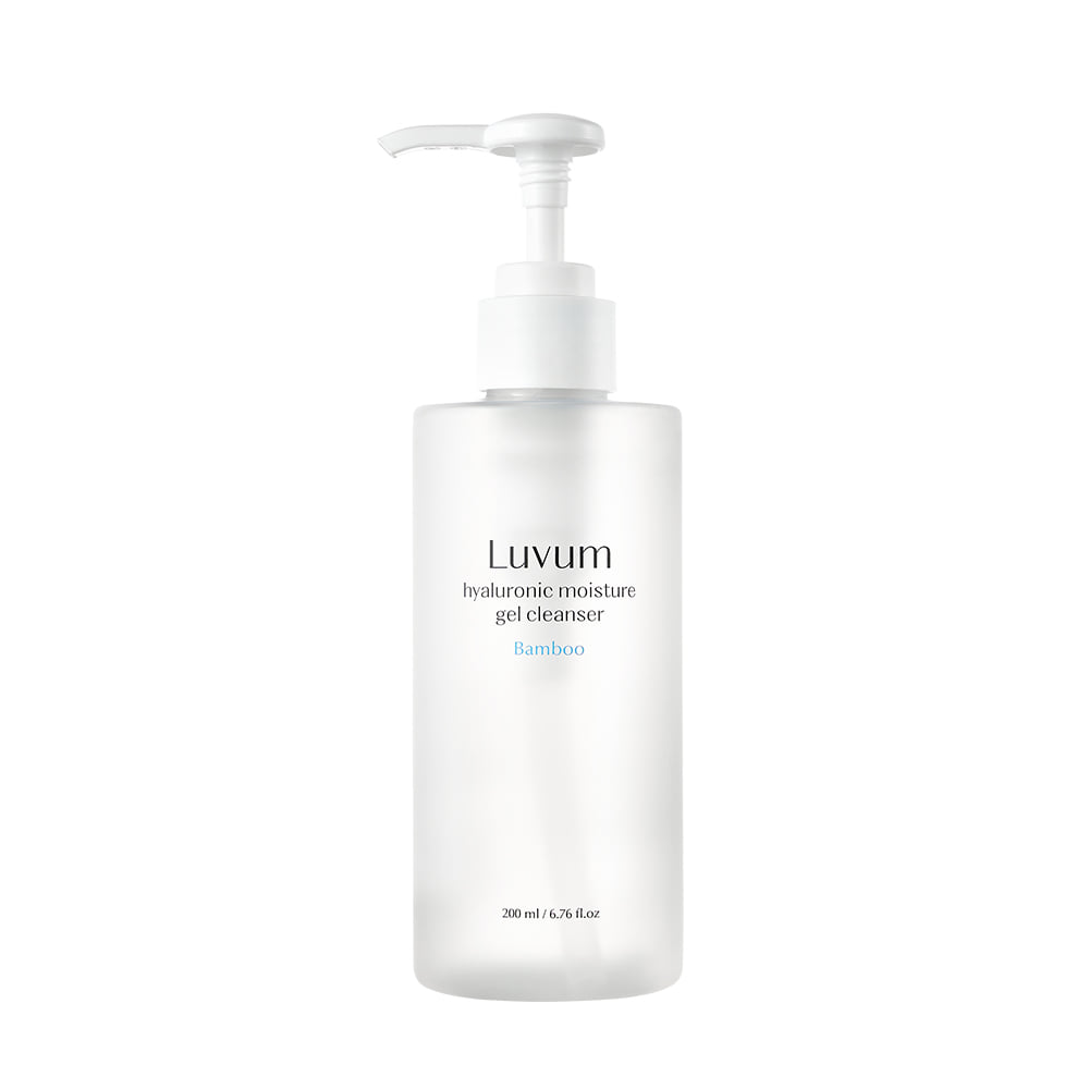 LUVUM BAMBOO HYALURONIC MOISTURE GEL CLEAN Jemný mycí gel 200 ml