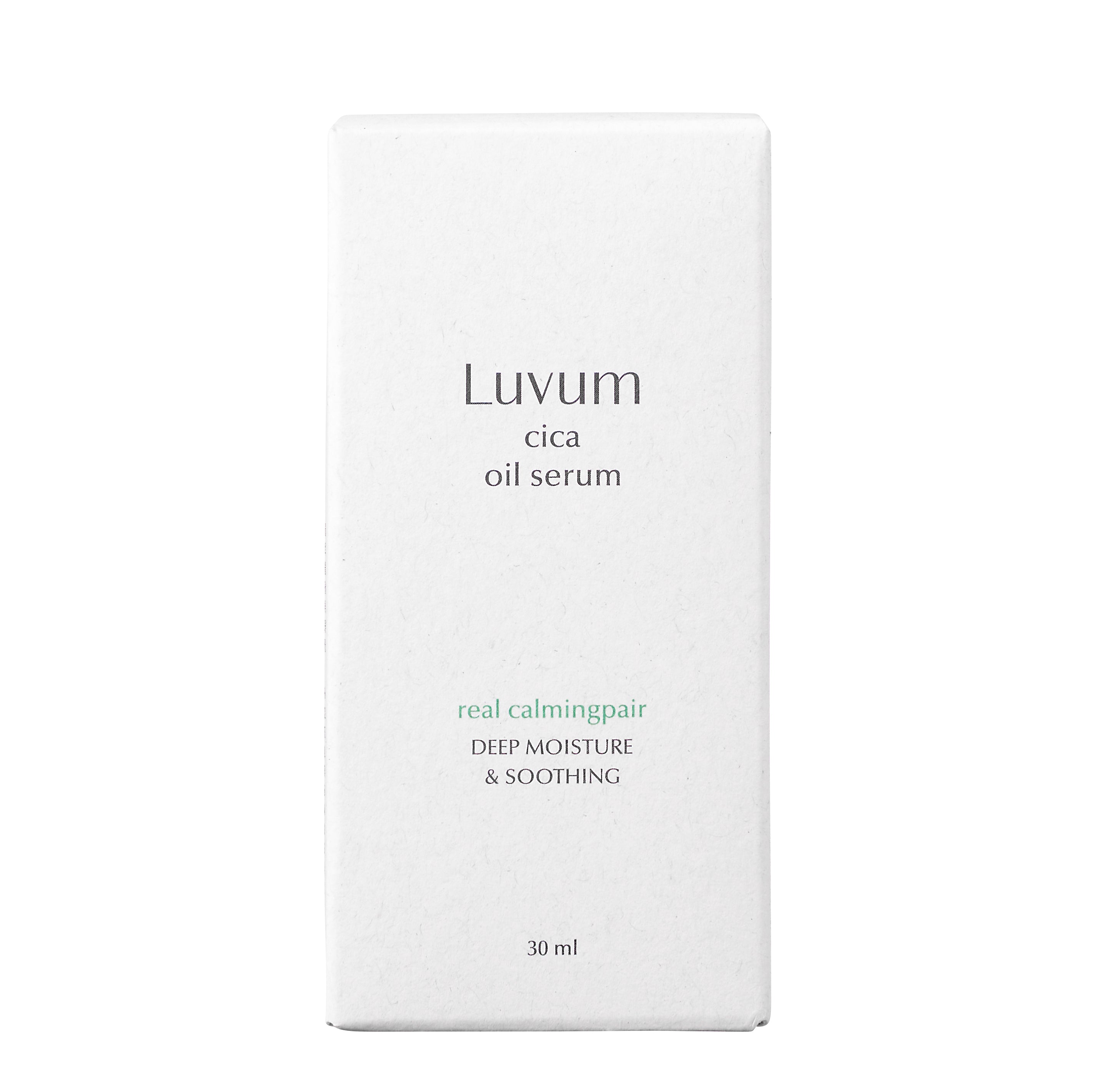 LUVUM CALMING REPAIR CICA OIL SERUM Dvoufázové sérum s extraktem z centella 30 ml #2