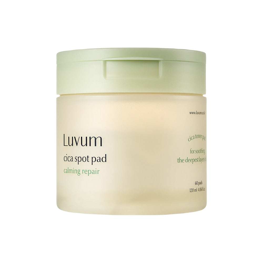 LUVUM CALMING REPAIR CICA SPOT PAD Dischetti tonificanti lenitivi 120 ml 60 pz.