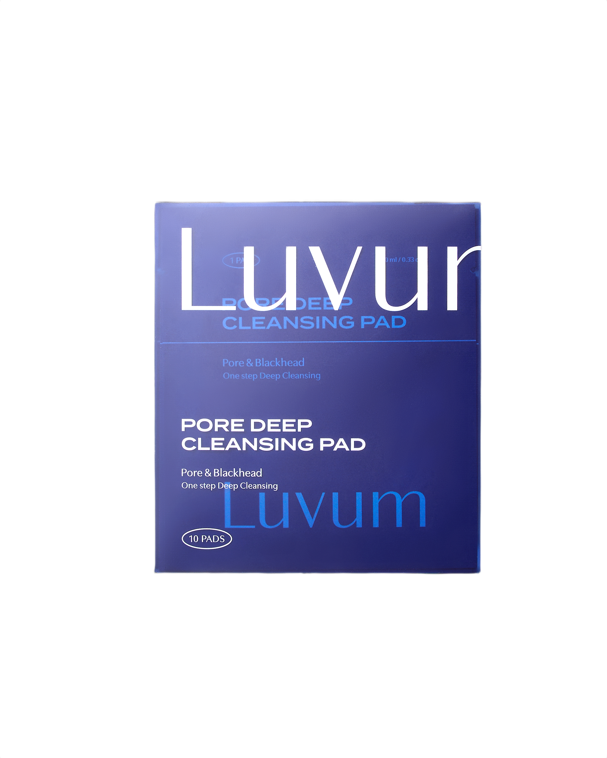 LUVUM PORE DEEP CLEANSING PAD Dischetti viso per la pulizia profonda 10 pz.