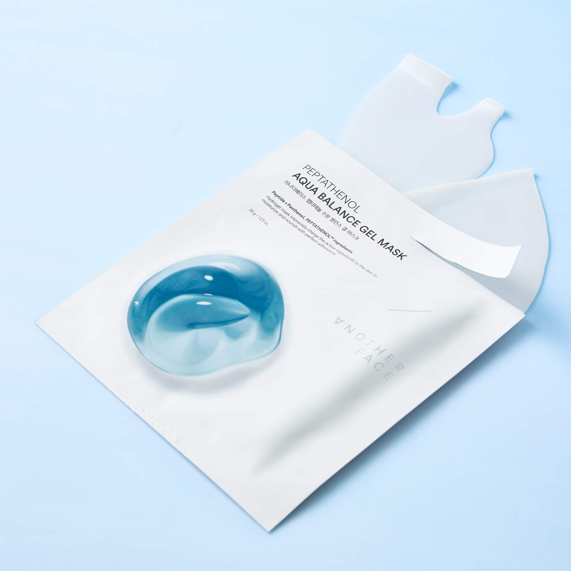 ANOTHER FACE PEPTATHENOL AQUA BALANCE GEL MASK Intensywnie nawilżająca hydrożelowa maska do twarzy (4x35 g) #6