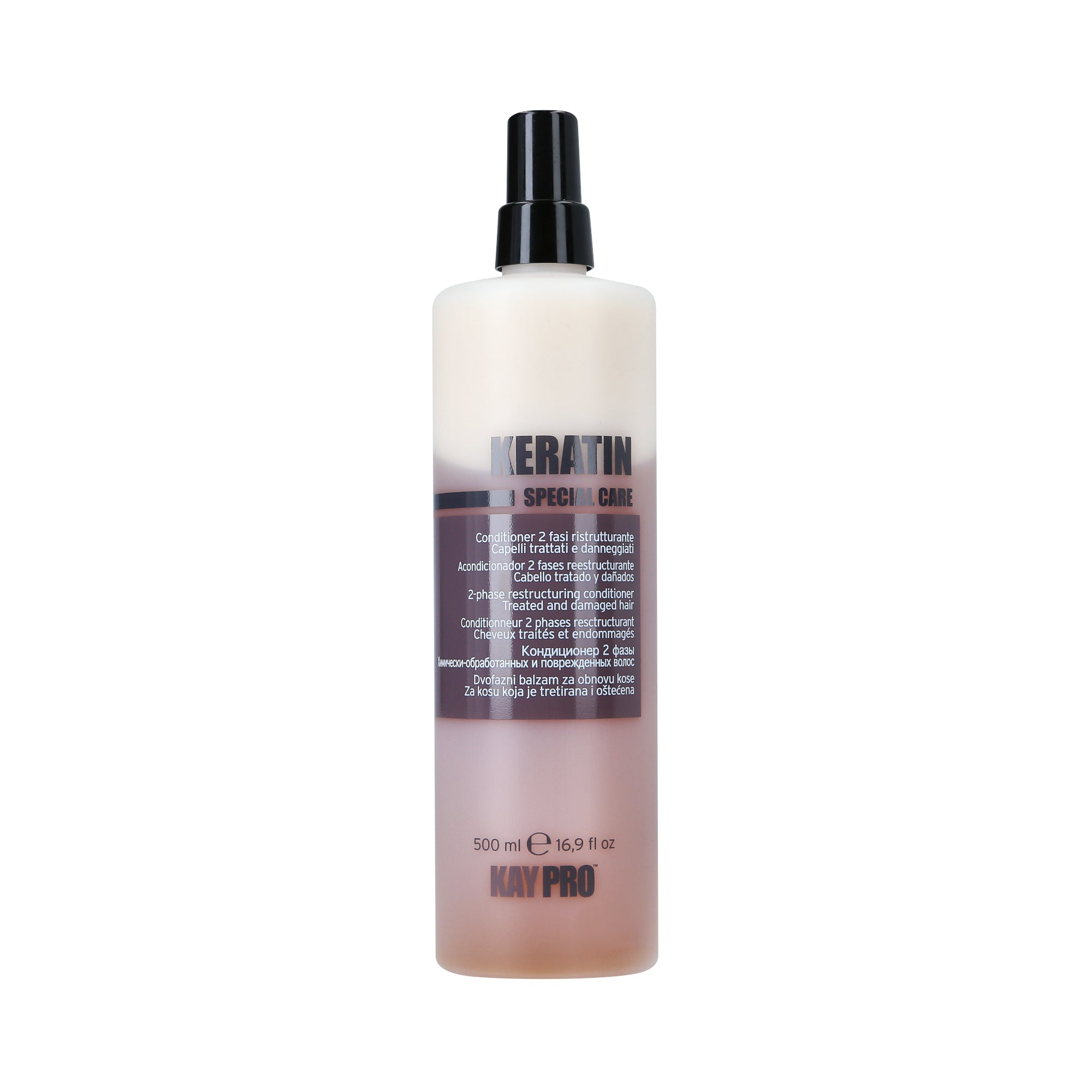 KAYPRO KERATIN Dvoufázový keratinový vlasový kondicionér 500 ml