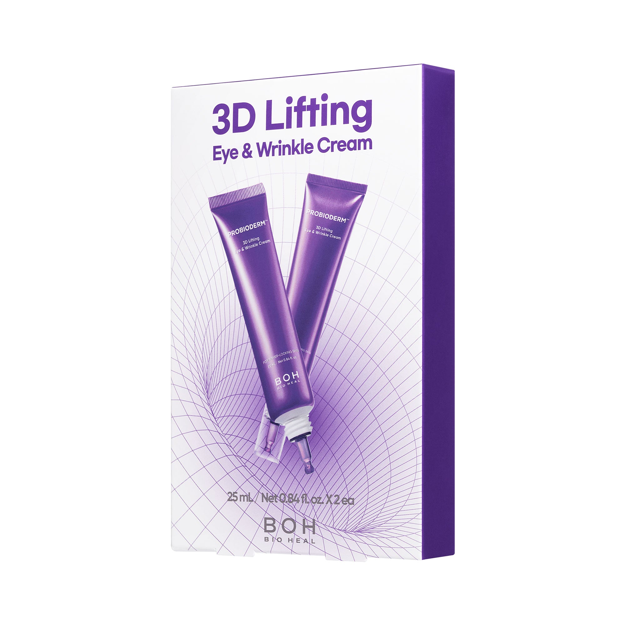 BIOHEAL BOH Probioderm™ 3D Lifting Eye & Wrinkle Cream – Crema avanzata per contorno occhi e rughe d'espressione (confezione doppia) 2x25 ml #3