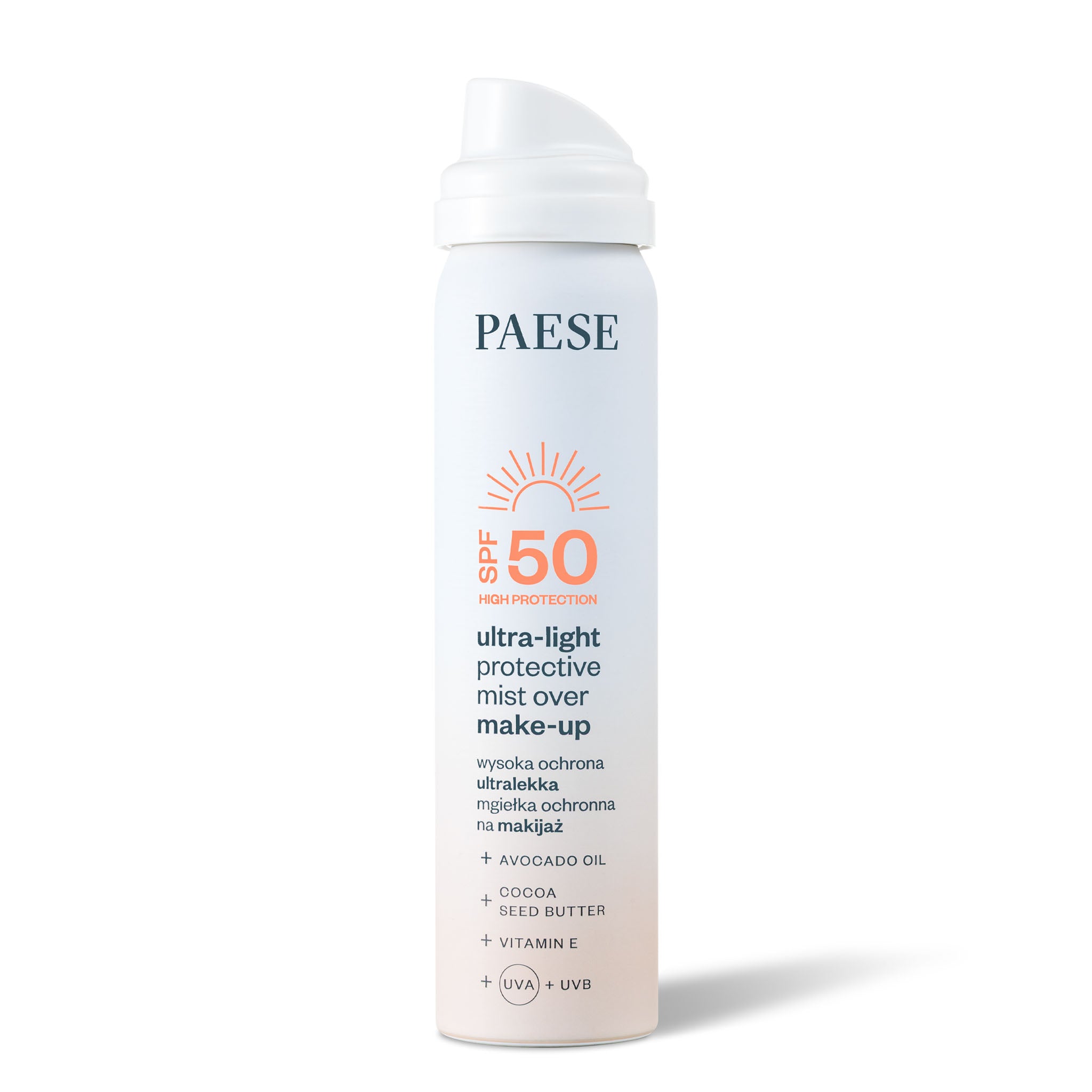 PAESE ULTRA-LIGHT Ultraleichter schützender Make-up-Sprühnebel SPF50 75 ml