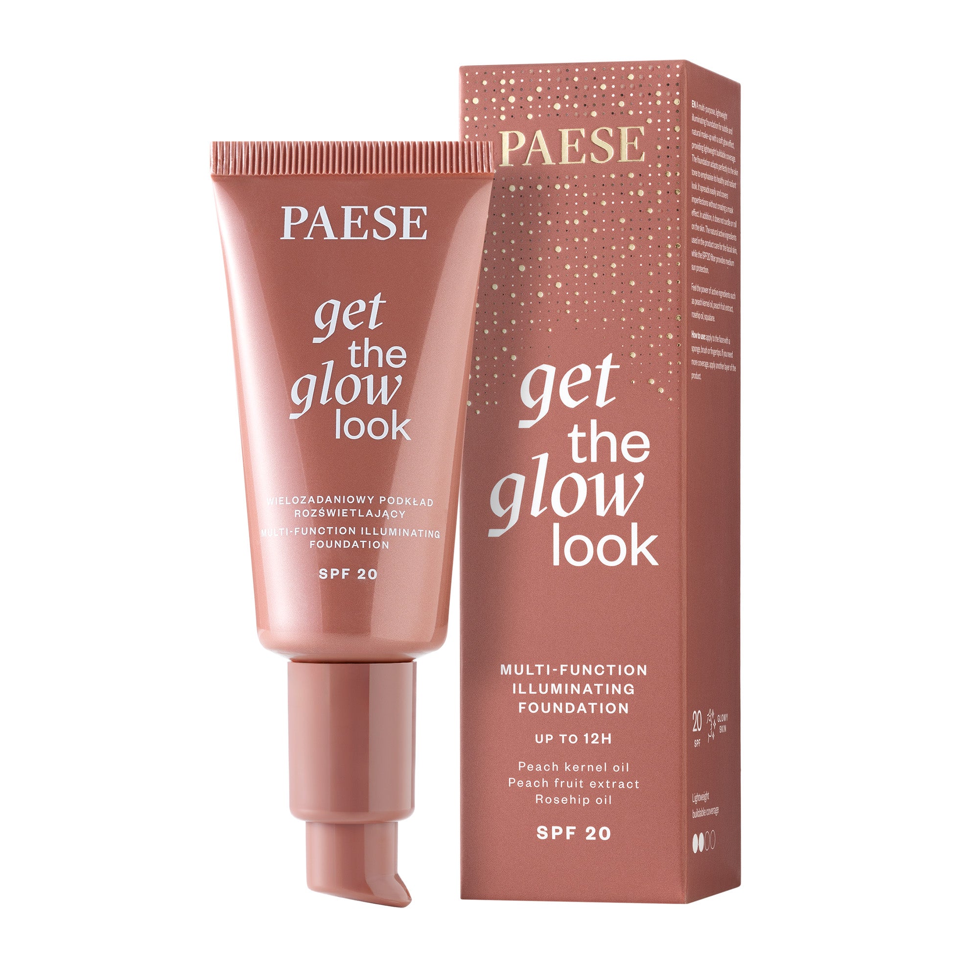 PAESE GET THE GLOW LOOK SPF 20 Multitasking-Leuchtgrundierung 30 ml