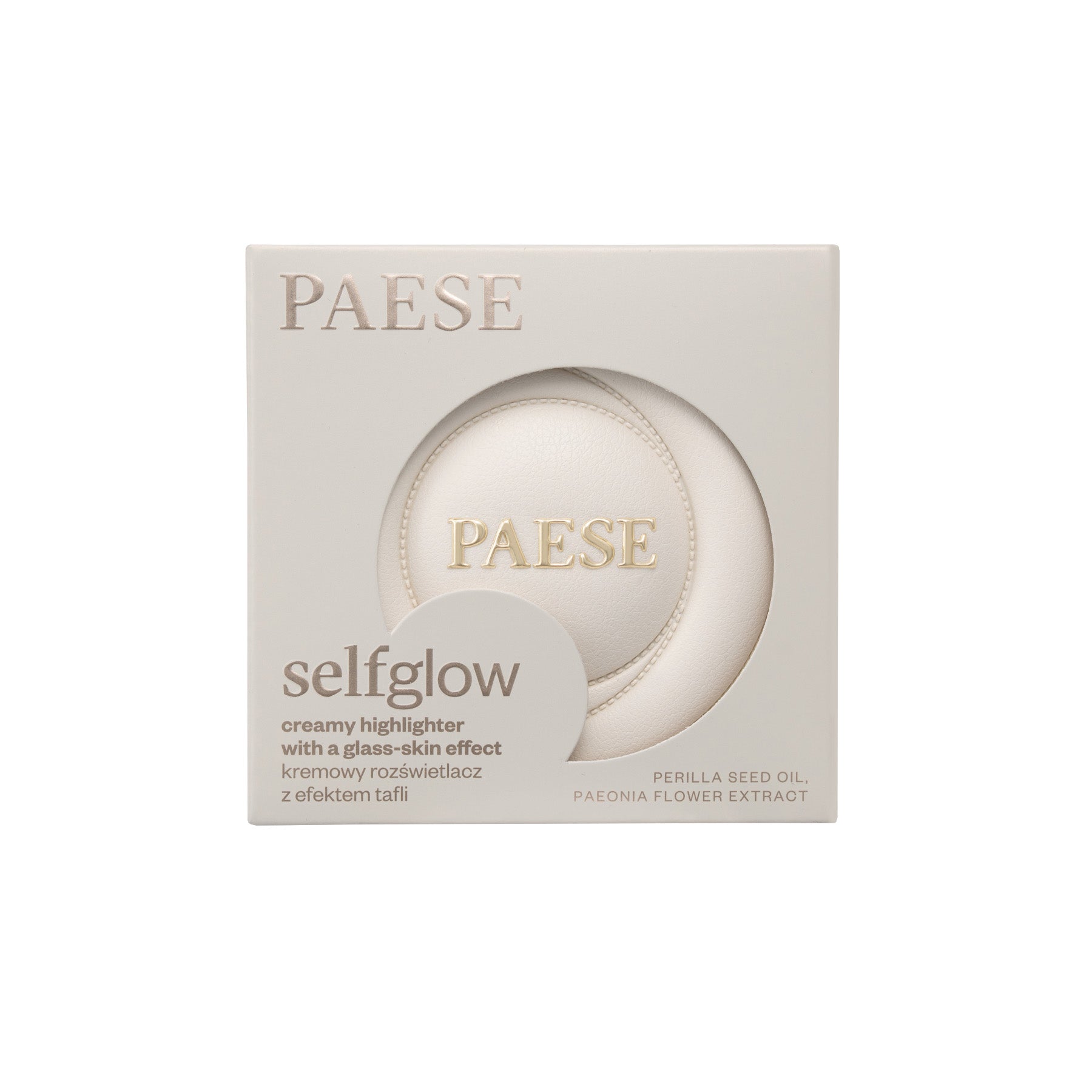 PAESE SELFGLOW Cremiger Highlighter mit Blatteffekt, 01 Golden Hour 8 g #5