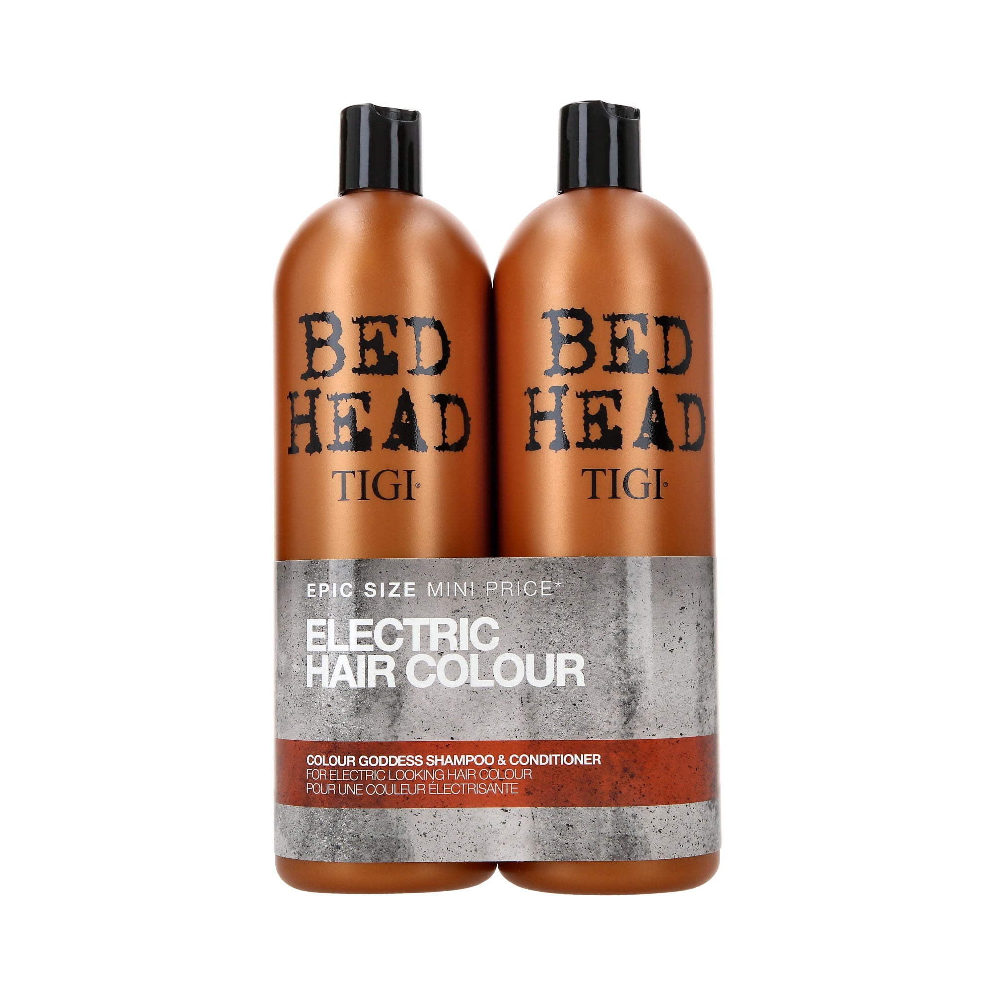 TIGI BED HEAD COLOUR GODDESS Set für coloriertes Haar Shampoo + Conditioner 2 x 750 ml