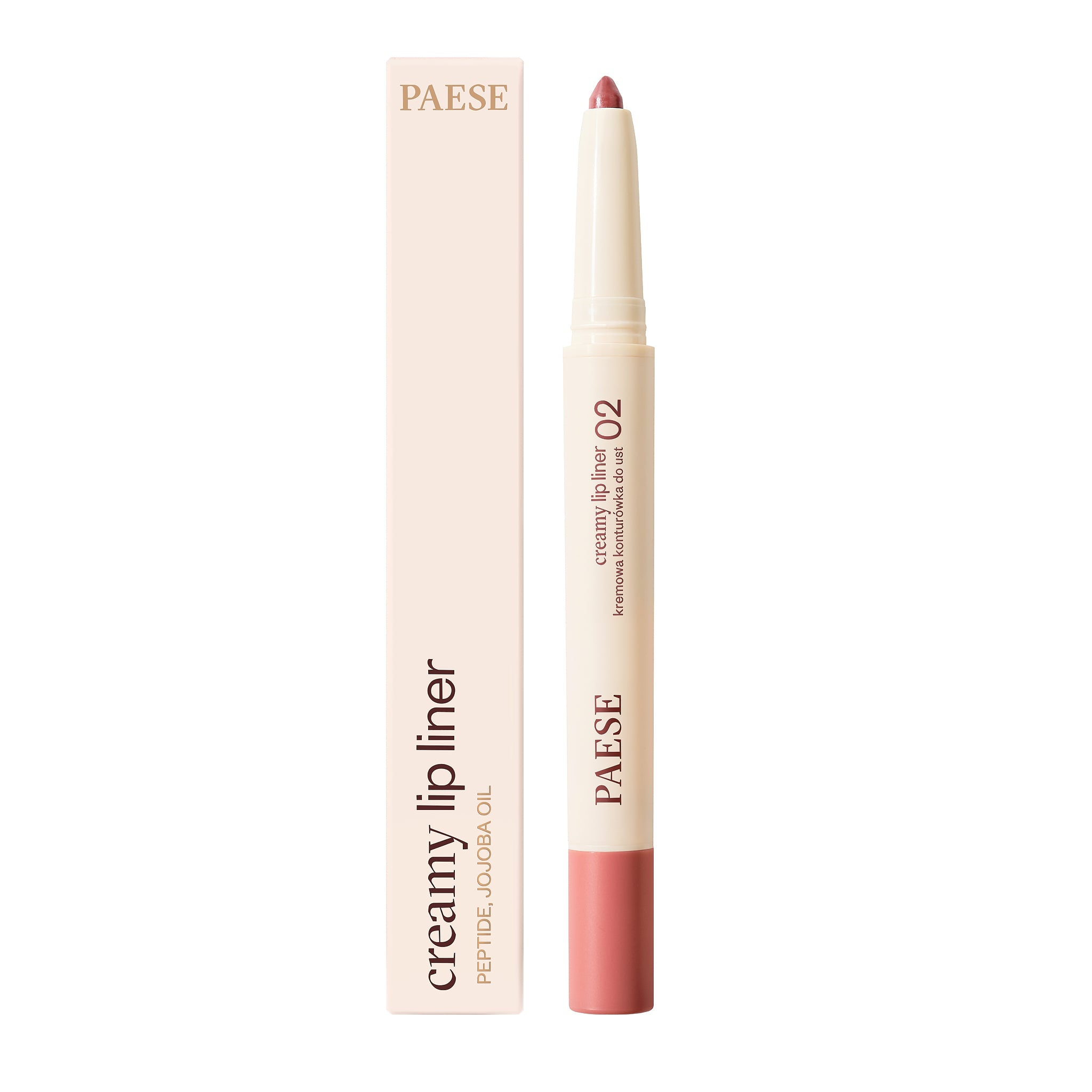 PAESE CREAMY LIP LINER Kremowa konturówka z peptydami 0,6 g #2