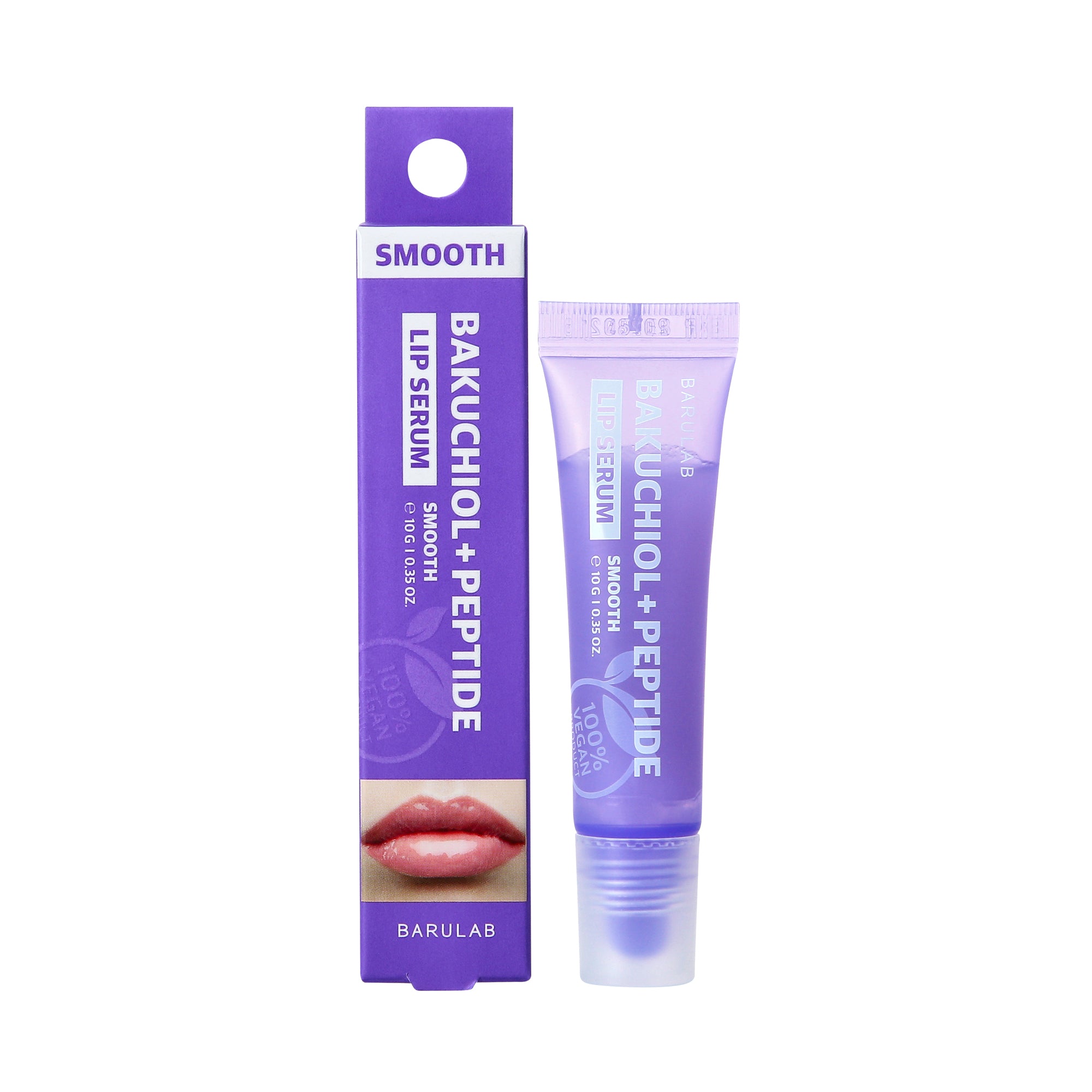 BARULAB BAKUCHIOL + PEPTIDE SMOOTH LIP SERUM Siero labbra levigante con bakuchiol e peptidi 10 g