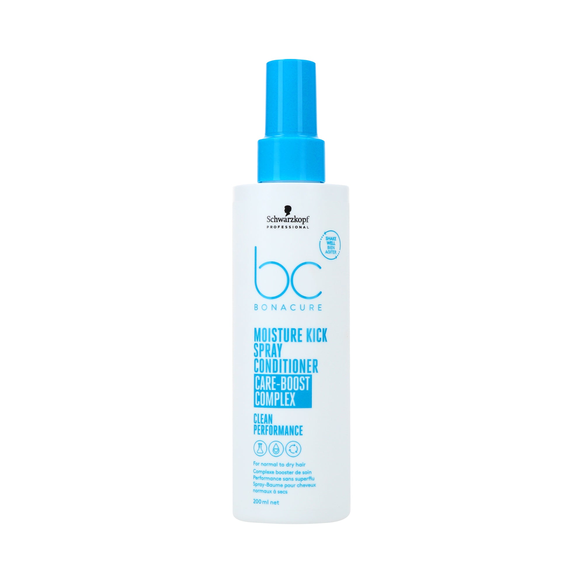 SCHWARZKOPF BONACURE MOISTURE KICK Zwei-Phasen-Conditioner Spray 200ml