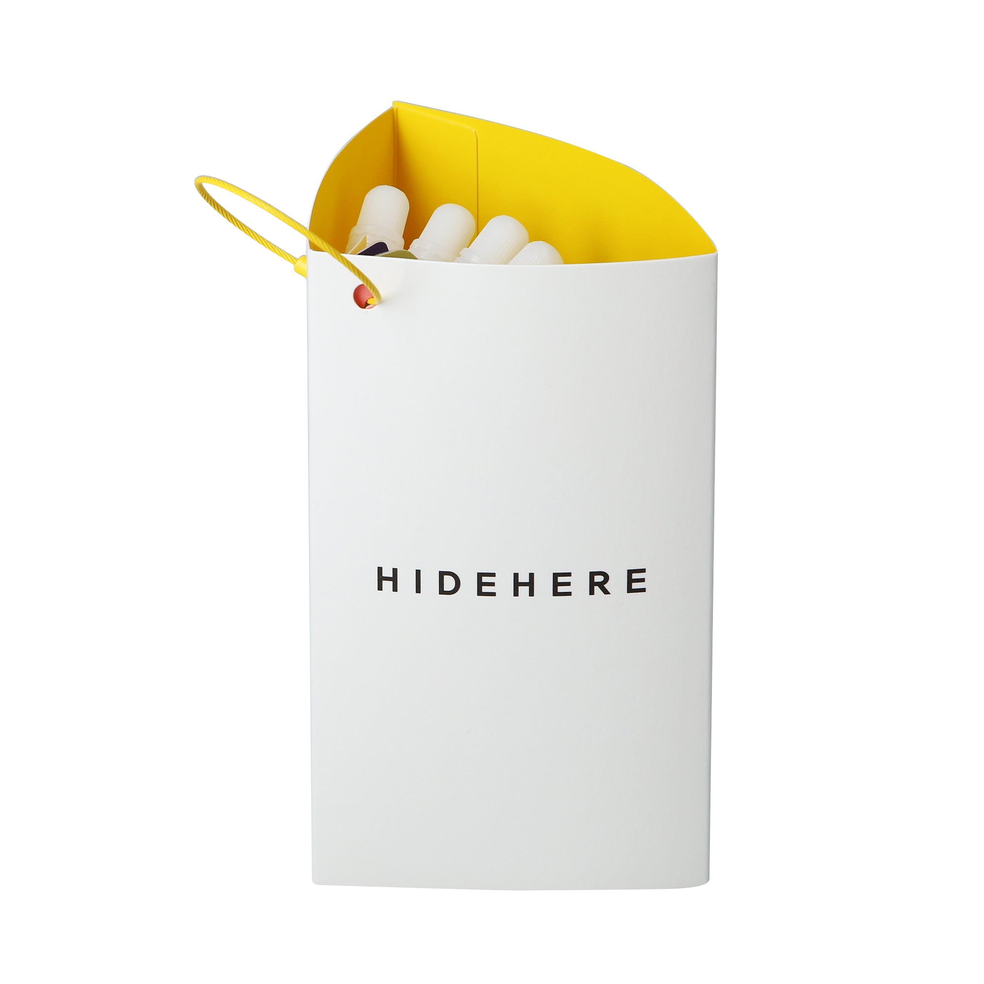 HIDEHERE DAY ROUTINE SET YELOW Set coreano per la cura della pelle in cinque fasi