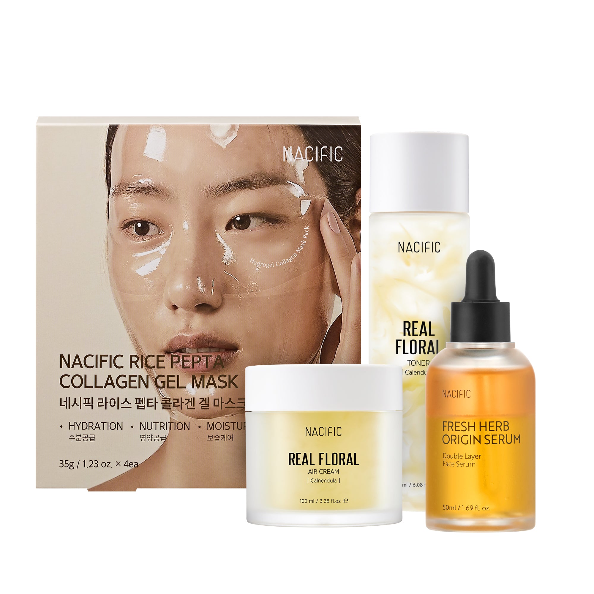 NACIFIC Přirozeně krásné. Sada, která navrací vaší pleti svěžest a jas