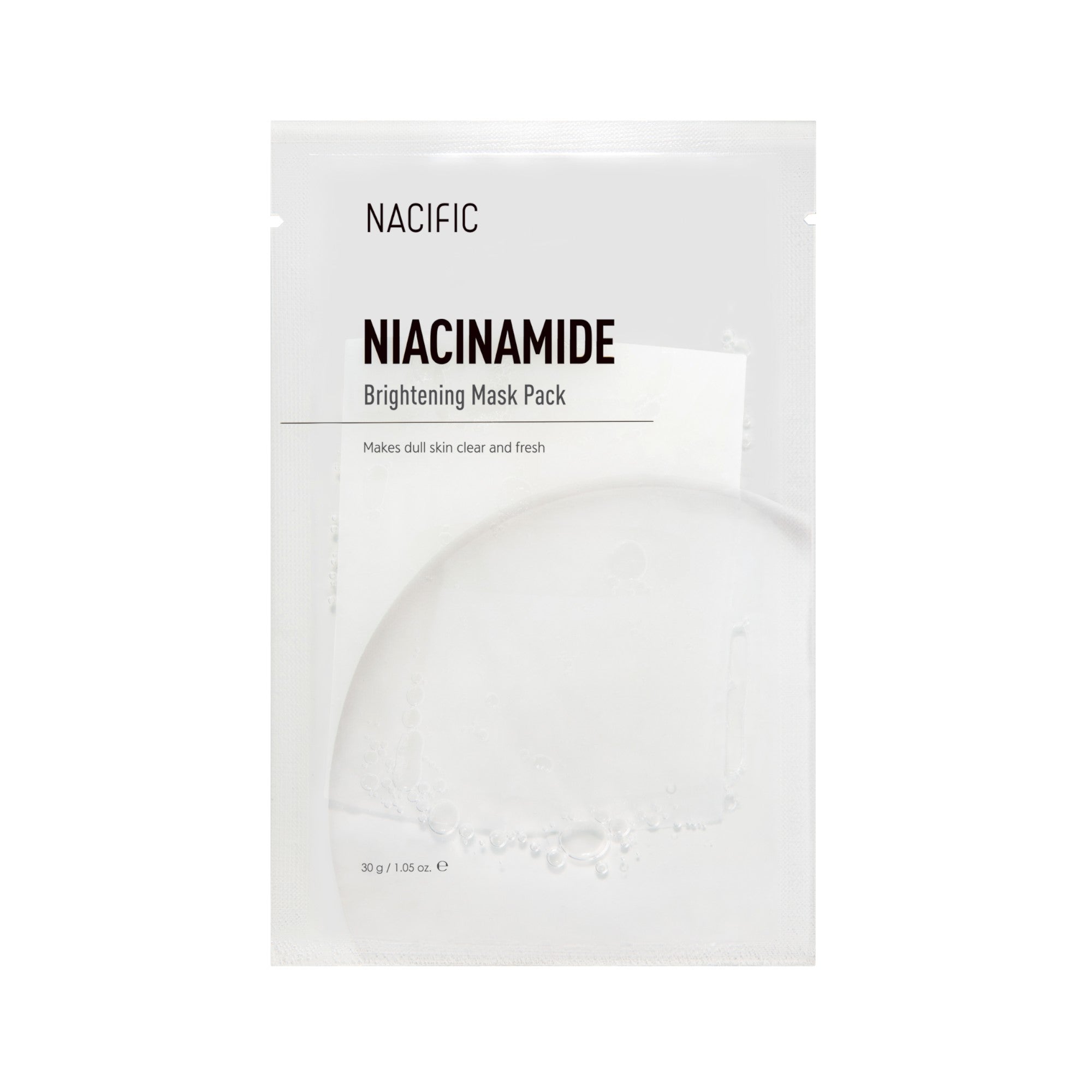 NACIFIC Niacinamid Aufhellende Gesichtsmaske (Packung) Aufhellende Tuchmaske 1 × 30 g