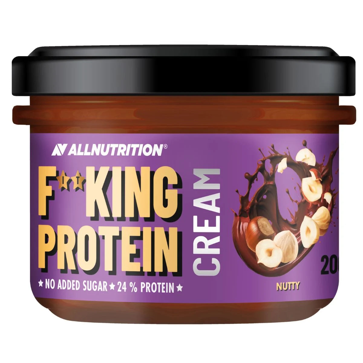 ALLNUTRITION FITKING PROTEIN NUTTY Nusscreme 200 g
