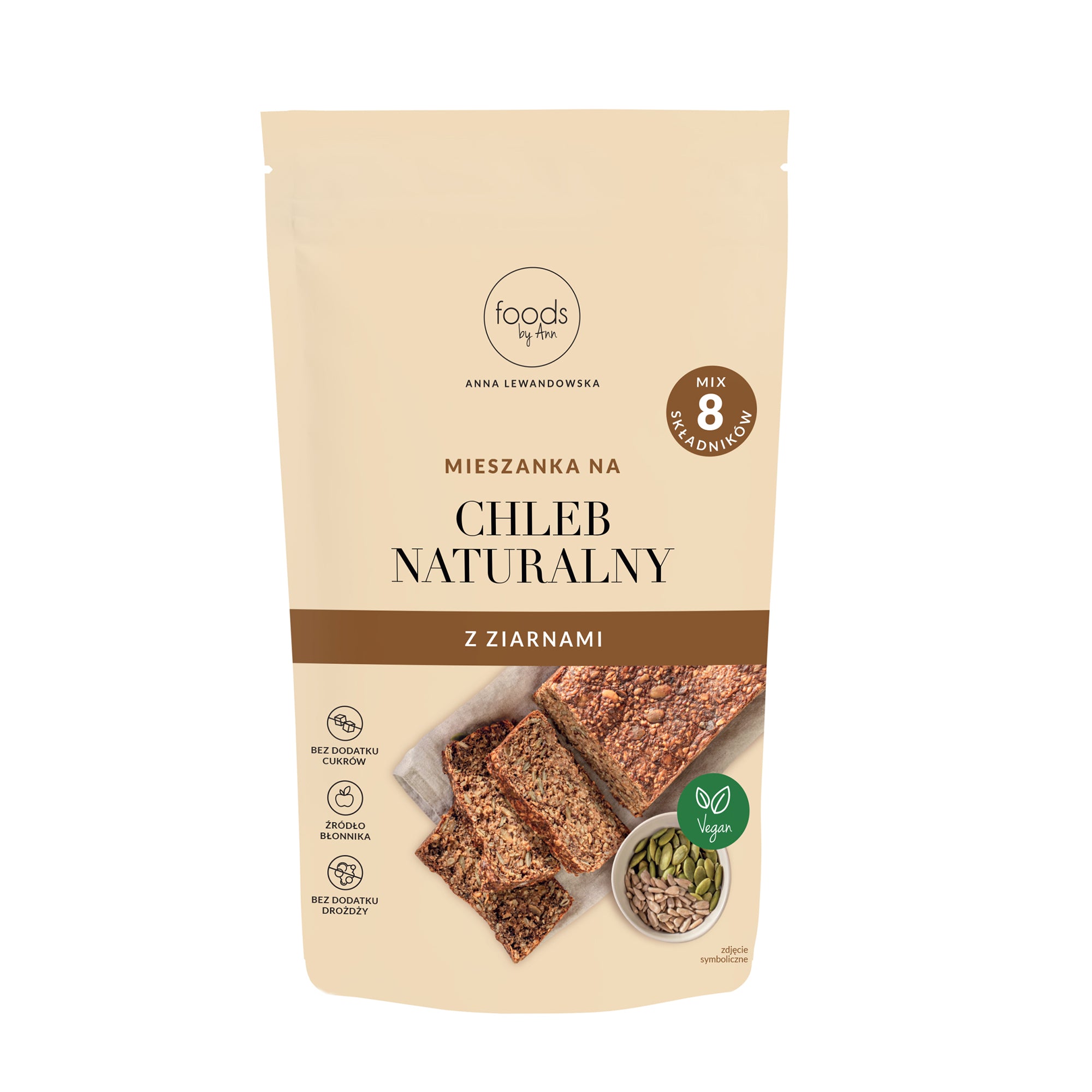 FOODS BY ANN Mehlmischung für Naturbrot mit Körnern 350 g