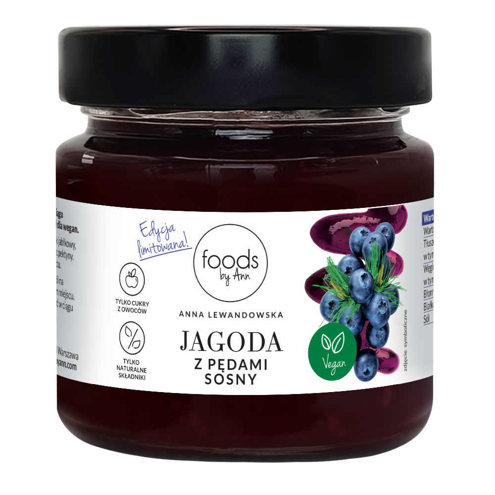 FOODS BY ANN Blaubeermarmelade mit Kiefernsprossen 200 g