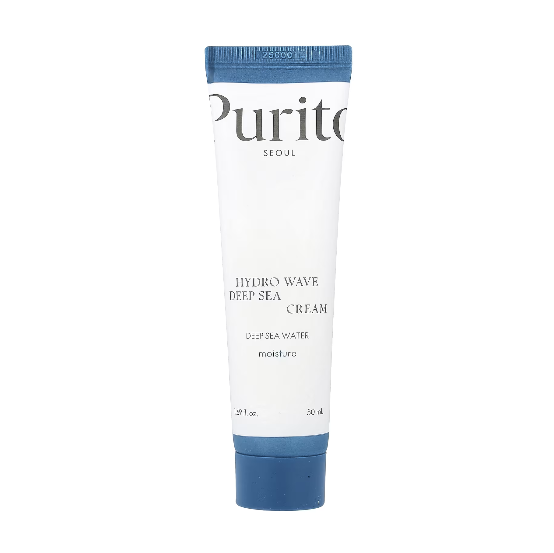 PURITO DEEP SEA PURE WATER CREAM Crema idratante a base di acqua di mare 50 ml
