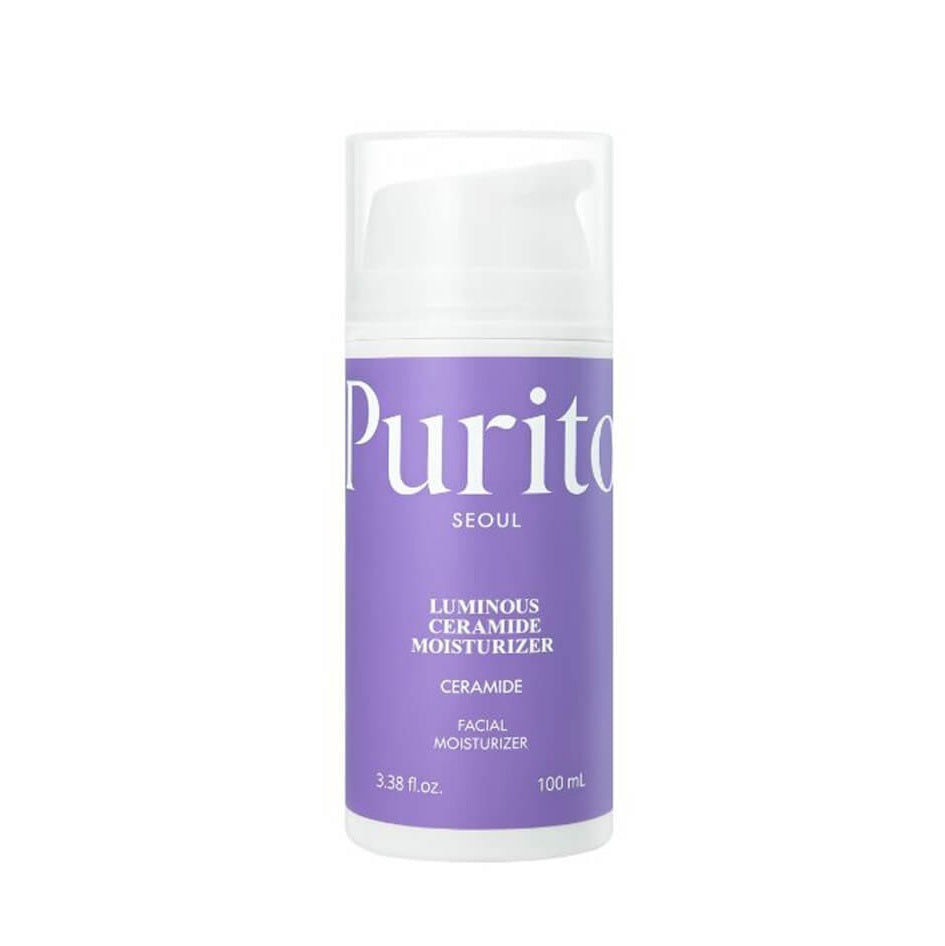 PURITO SEOUL LUMINOUS CERAMIDE MOISTURIZER Crema viso idratante e rigenerante 100 ml