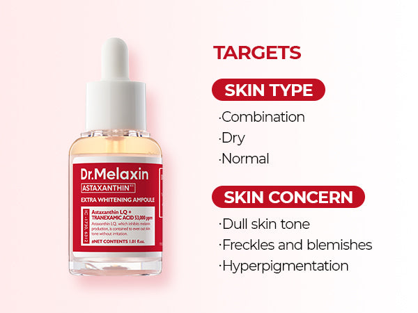 DR. MELAXIN ASTAXANTHIN BRIGHTENING AMPOULE Fiala siero illuminante con astaxantina 30 ml #5