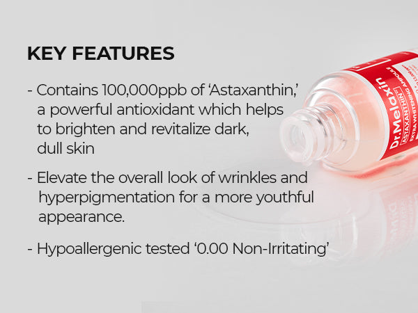 DR. MELAXIN ASTAXANTHIN BRIGHTENING AMPOULE Fiala siero illuminante con astaxantina 30 ml #8