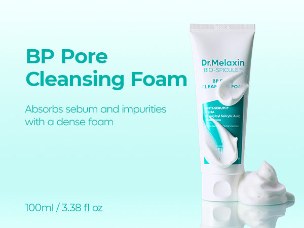 DR.MELAXIN BP LINE Čistící pěna na obličej s biospikuly 100 ml #4