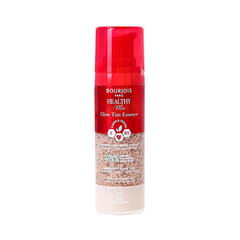 BOURJOIS HEALTHY MIX GLOW TINT Essence hydratante unifiant le teint 10 Fair 30 ml