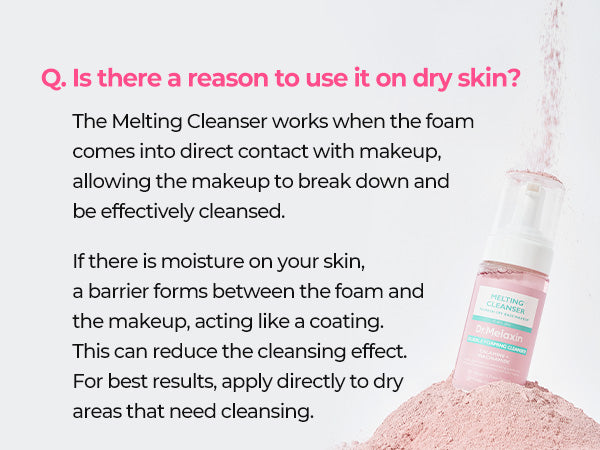 DR.MELAXIN MELTING LINE Hydratační čisticí pěna na obličej 150 ml #15