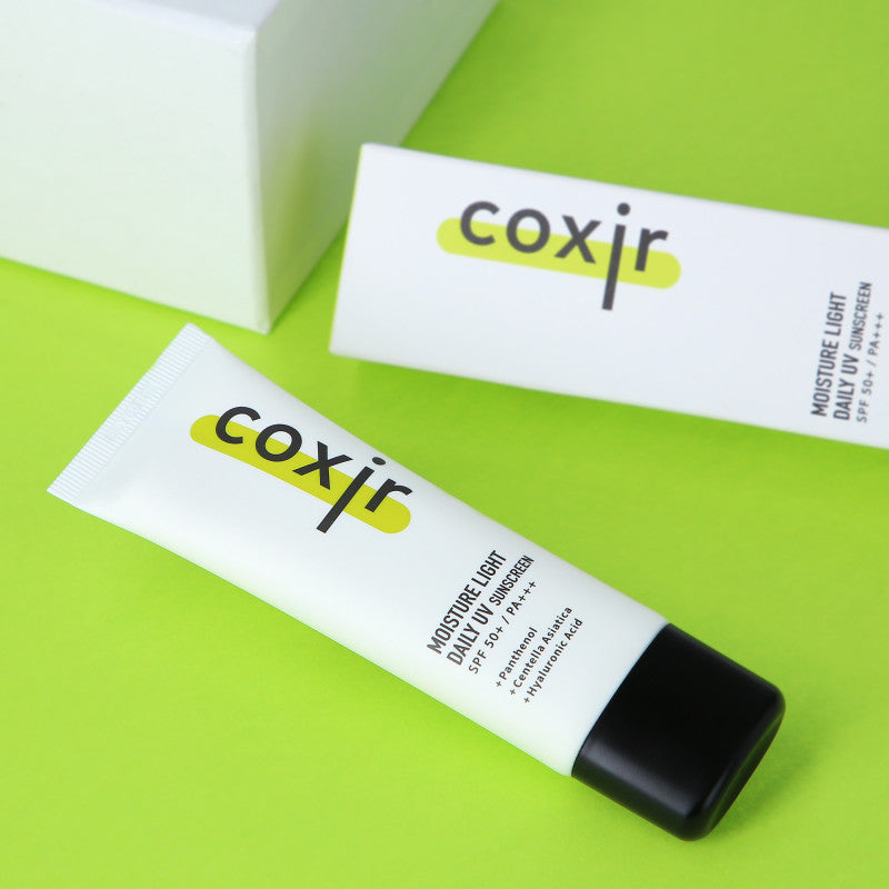 COXIR GREEN TEA CLEAR LINE Denní opalovací krém SPF50+ PA+++ se zeleným čajem 50 ml #2