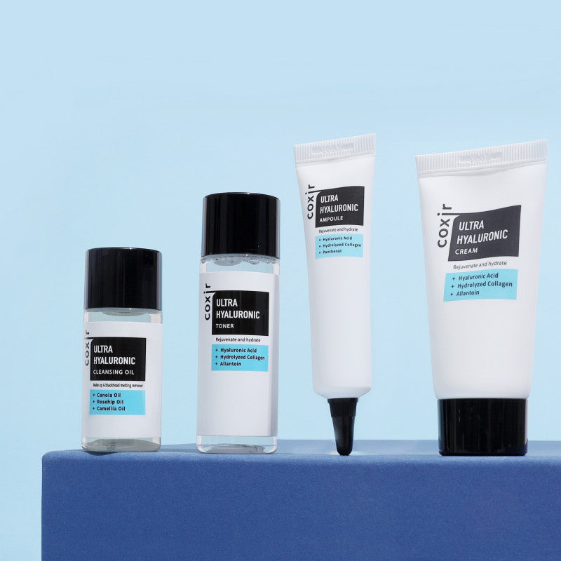 COXIR ULTRA HYALURONIC LINE Set idratante intensivo con acido ialuronico 30 ml + 20 ml + 20 ml + 10 ml #2