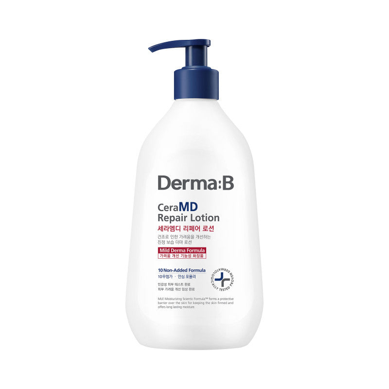 DERMA:B CERAMD Regenerační hydratační balzám pro citlivou pleť 400 ml