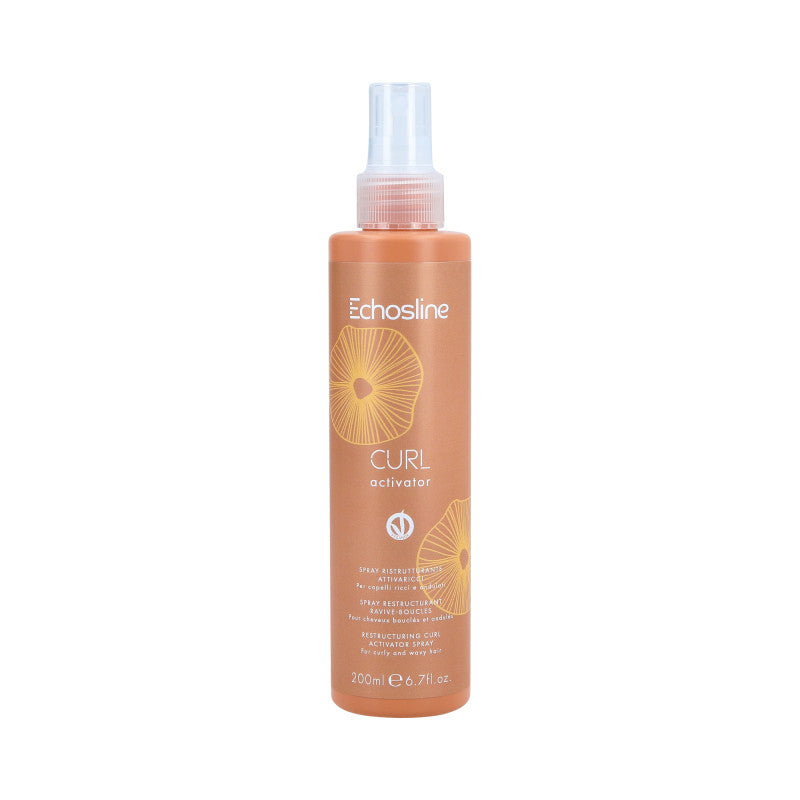 ECHOSLINE CURL ACTIVATOR Spray régénérant activant la boucle des cheveux bouclés et ondulés 200ml