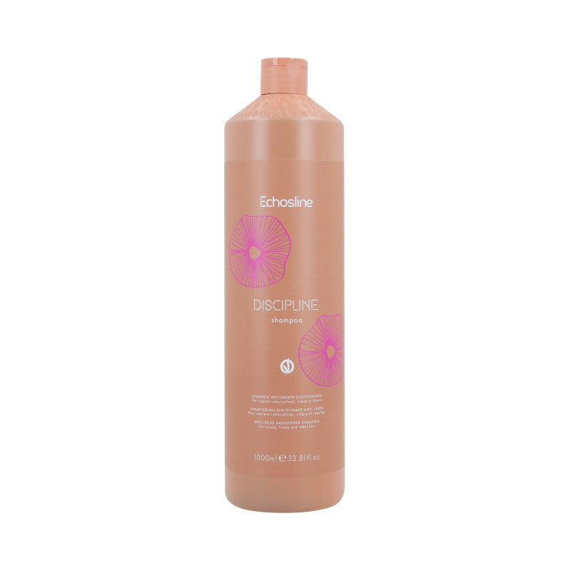 ECHOSLINE DISCIPLINE ANTI-FRIZZ Veganes disziplinierendes Anti-Frizz-Shampoo 1000 ml