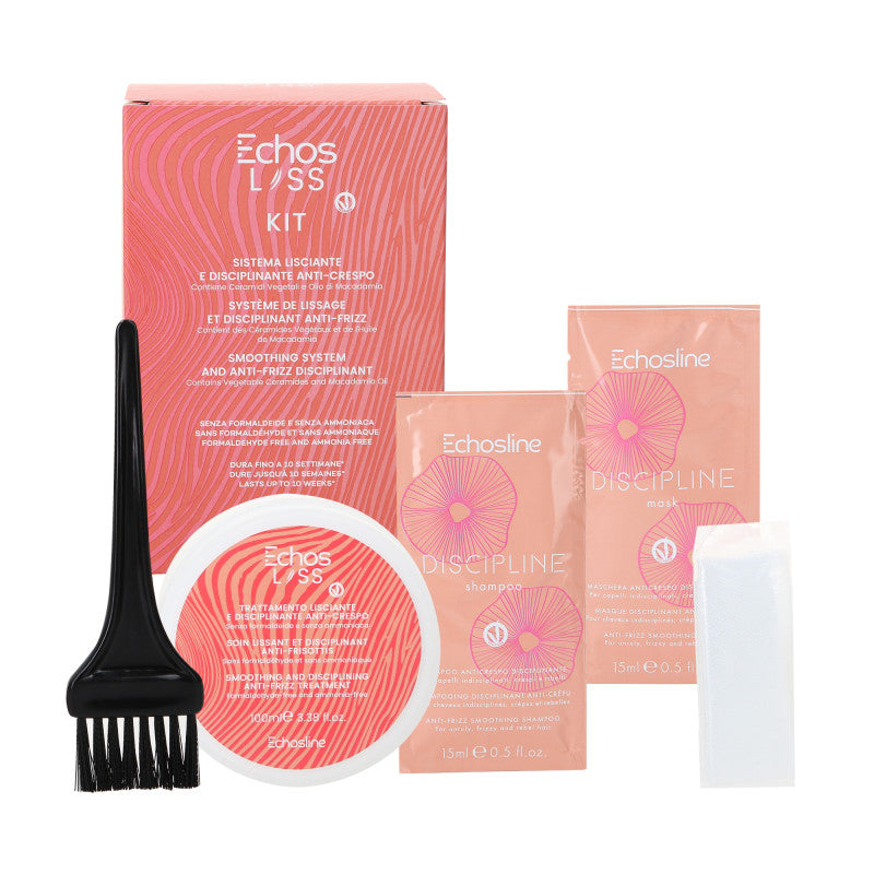 ECHOSLINE EASY LISS KIT Kit lisciante permanente per capelli senza ammoniaca