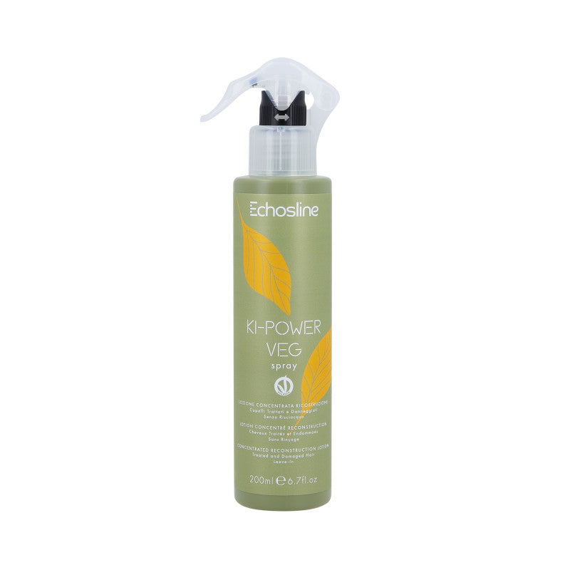 ECHOSLINE KI-POWER VEG SPRAY Baume concentré cheveux abîmés sans rinçage 200ml