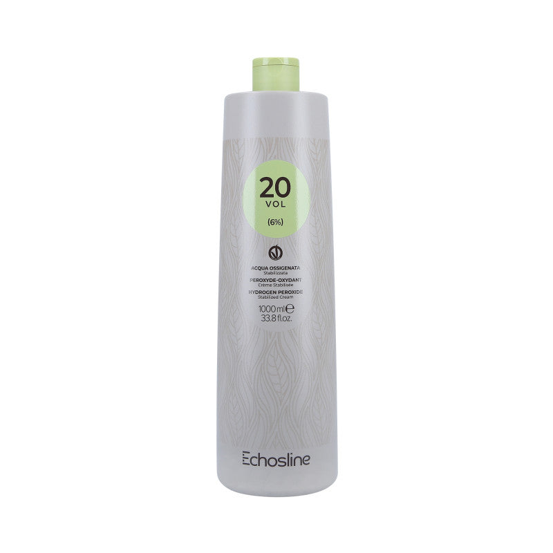 ECHOSLINE OXY 6% 20 VOL Crème activateur de coloration 1000ml