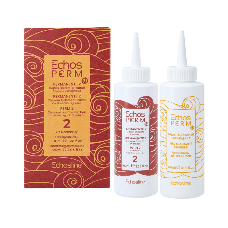 ECHOSLINE PERM Perm set P2 Barvené vlasy 100ml+120ml