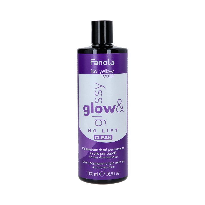 FANOLA NO YELLOW Lotion tonique capillaire sans ammoniaque transparente 500 ml